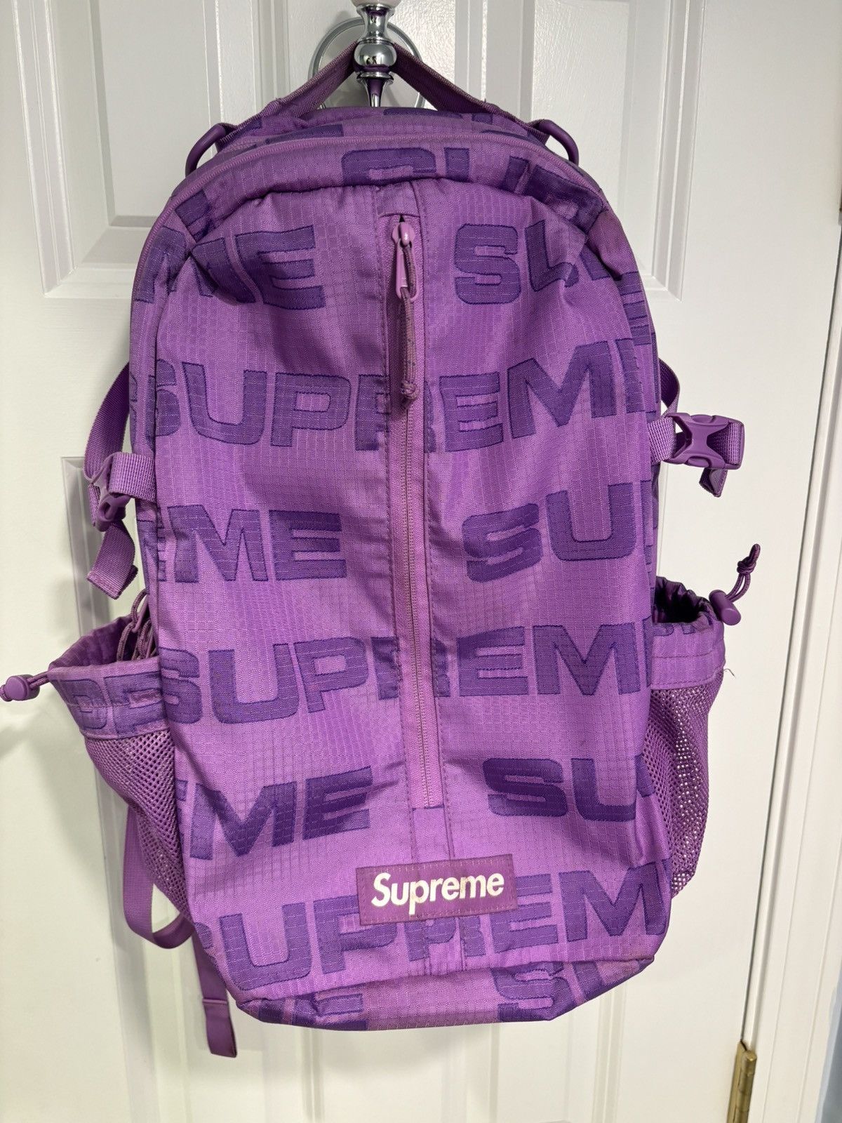 Supreme Duffle Bag Purple (FW21)