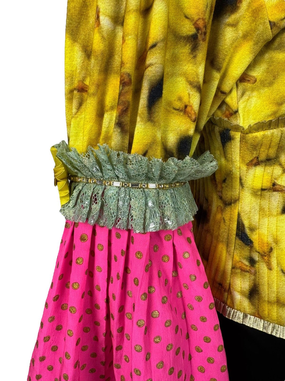 Manish Arora Manish Arora Silk Viscose Blouse Printed Baloon Sleev size L Size L / US 10 / IT 46 - 5 Thumbnail