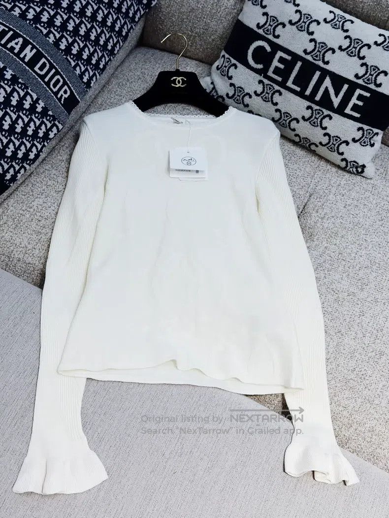 Hermes Hermes 25 Fall/Winter Palefroi Remix Lightweight Long Slee Size XS / US 0-2 / IT 36-38 - 4 Thumbnail
