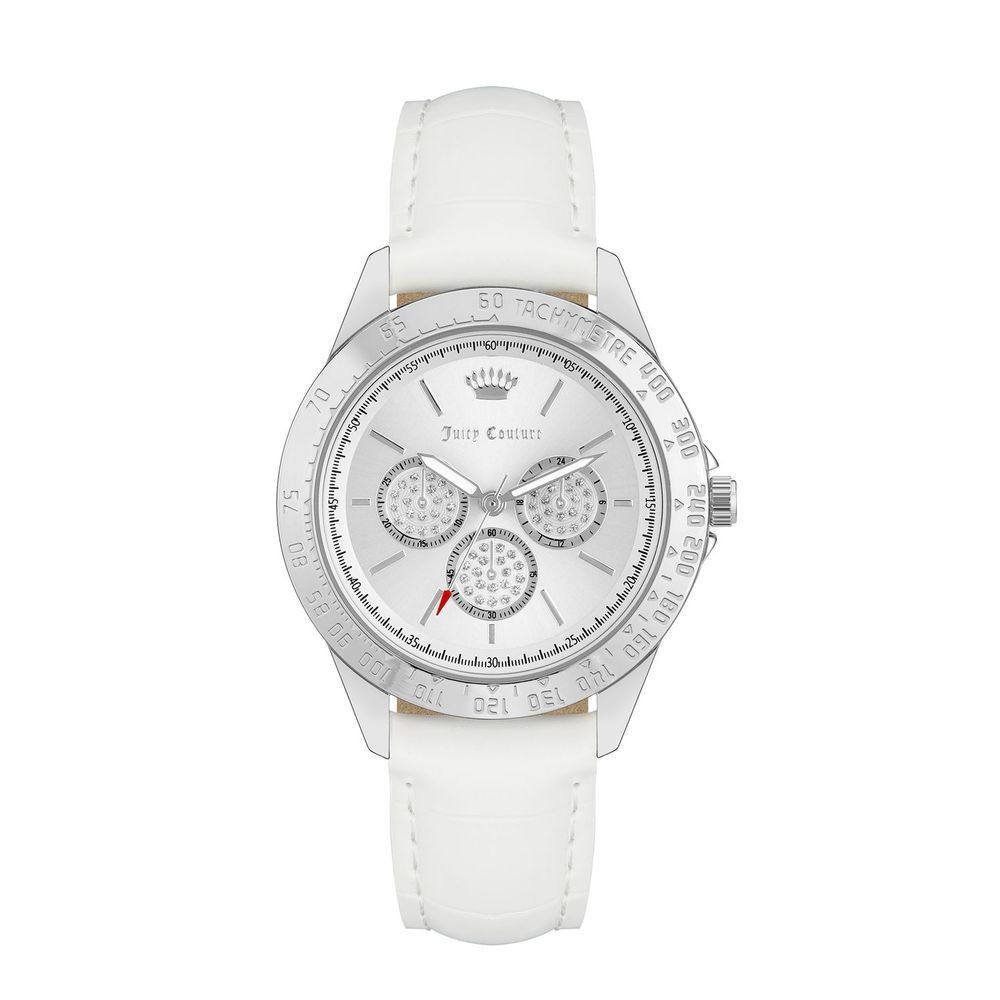 Juicy Couture White Polipriel Women's Watch Size ONE SIZE - 1 Thumbnail