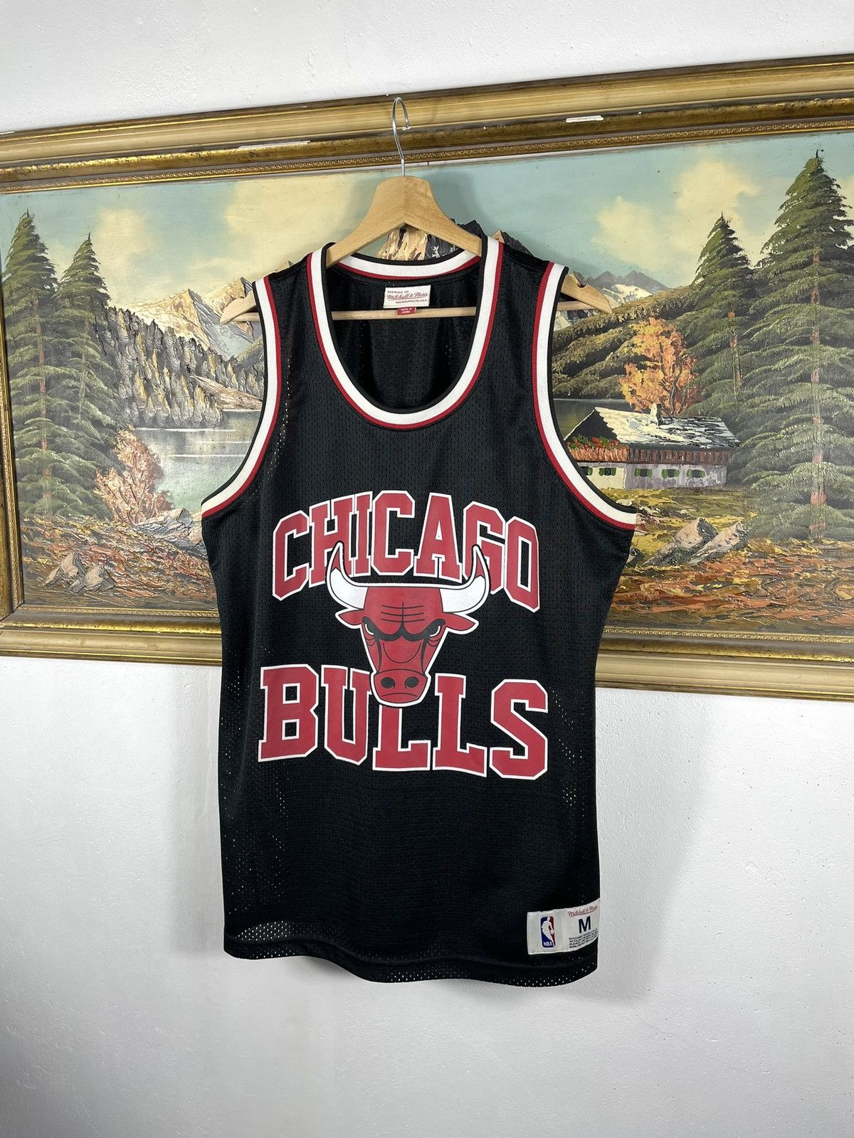 Mitchell & Ness × NBA Mitchell & Ness Basketball Jersey Tank Top Bulls 2014 Tee Size US L / EU 52-54 / 3 - 2 Thumbnail