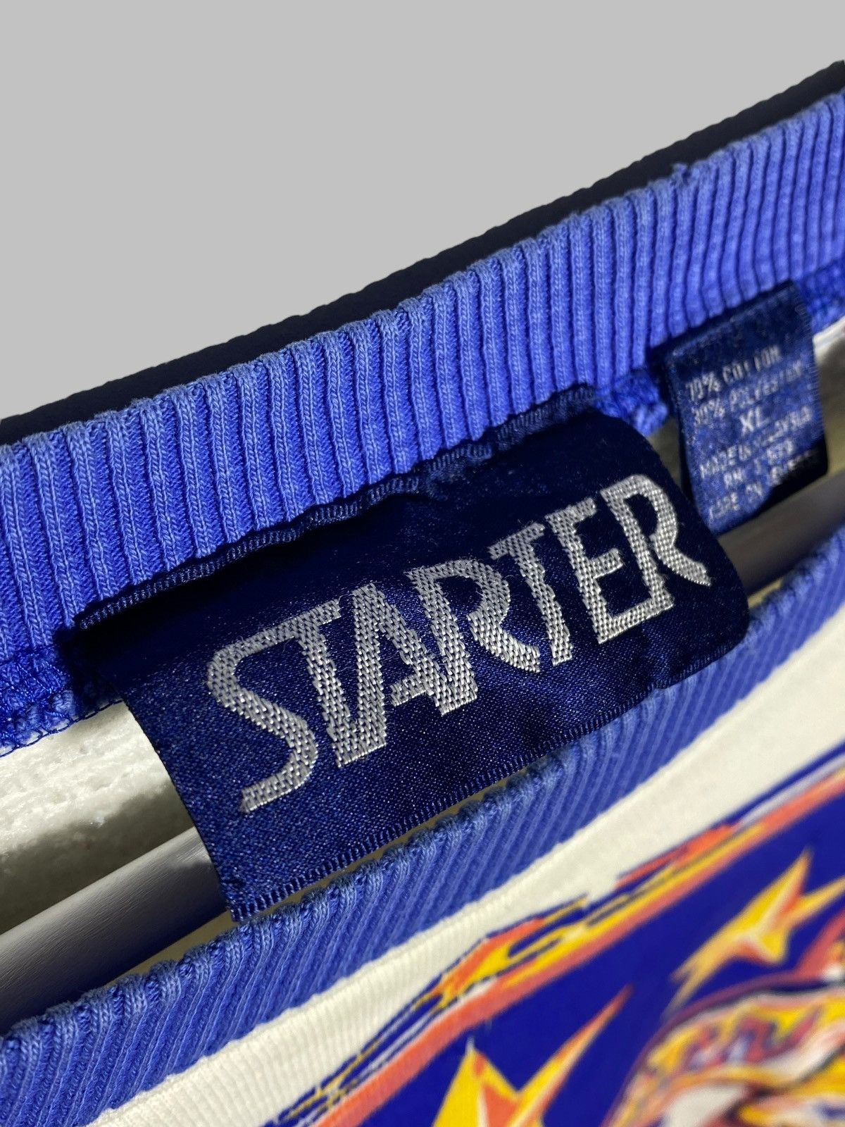 Starter × Vintage Vintage 80s 90s Starter All American Oversized Sweatshirt Size US XL / EU 56 / 4 - 25 Thumbnail