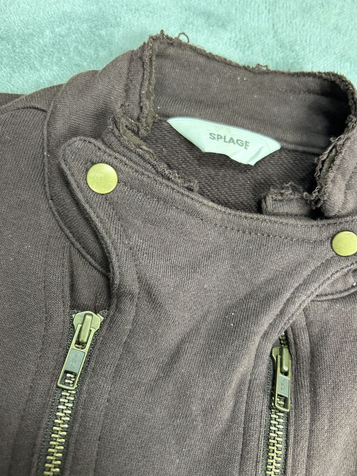 If Six Was Nine Splage Asymmetrical Zipper Jacket. J0116 Size M / US 6-8 / IT 42-44 - 4 Thumbnail