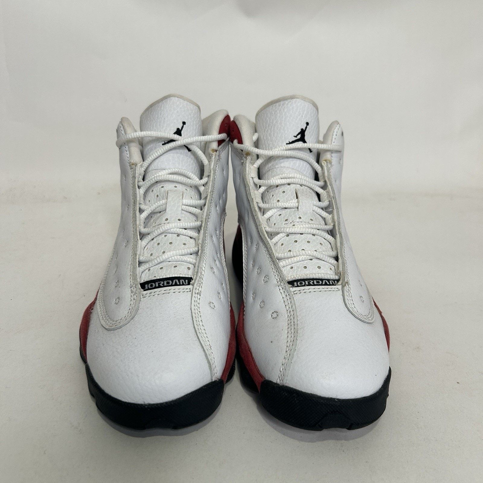 Jordan Brand Nike Air Jordan 13 Retro GS “White True Red Black” Size US 6.5 / IT 36.5 - 2 Thumbnail