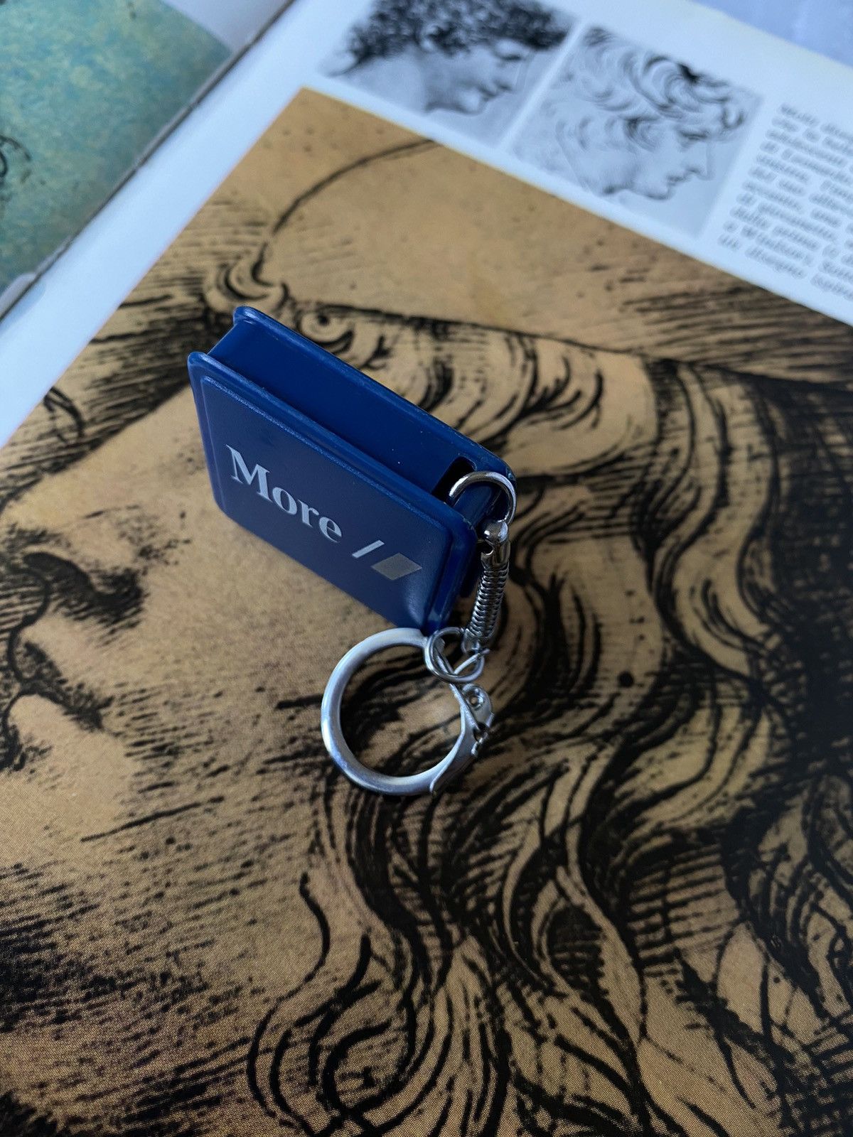 Japanese Brand × Jewelry × Vintage Vintage MORE Keychain Tape Measure, Retro 80s Size ONE SIZE - 4 Thumbnail