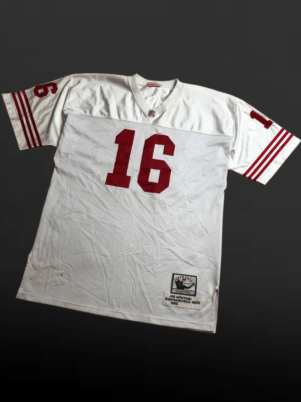 NFL San Francisco 49Ers Joe Montana Mitchell And Ness Jersey Size US XXL / EU 58 / 5 - 1 Thumbnail