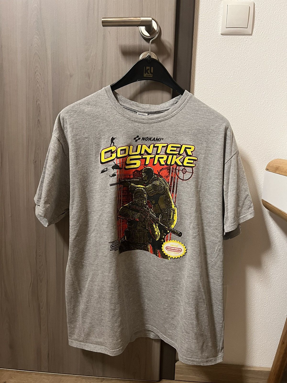 Gildan Vintage CS:GO Counter Strike Nokami Tee NES Gaming Gildan L Size US L / EU 52-54 / 3 - 1 Thumbnail