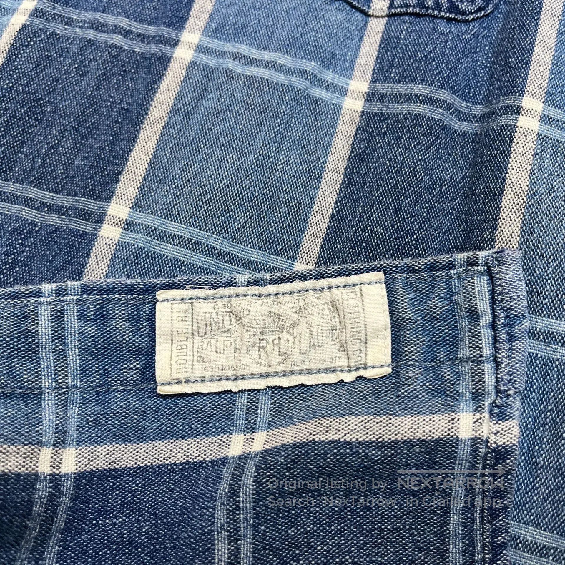 RRL Ralph Lauren RRL Vintage Washed Work Shirt. Size US S / EU 44-46 / 1 - 5 Thumbnail