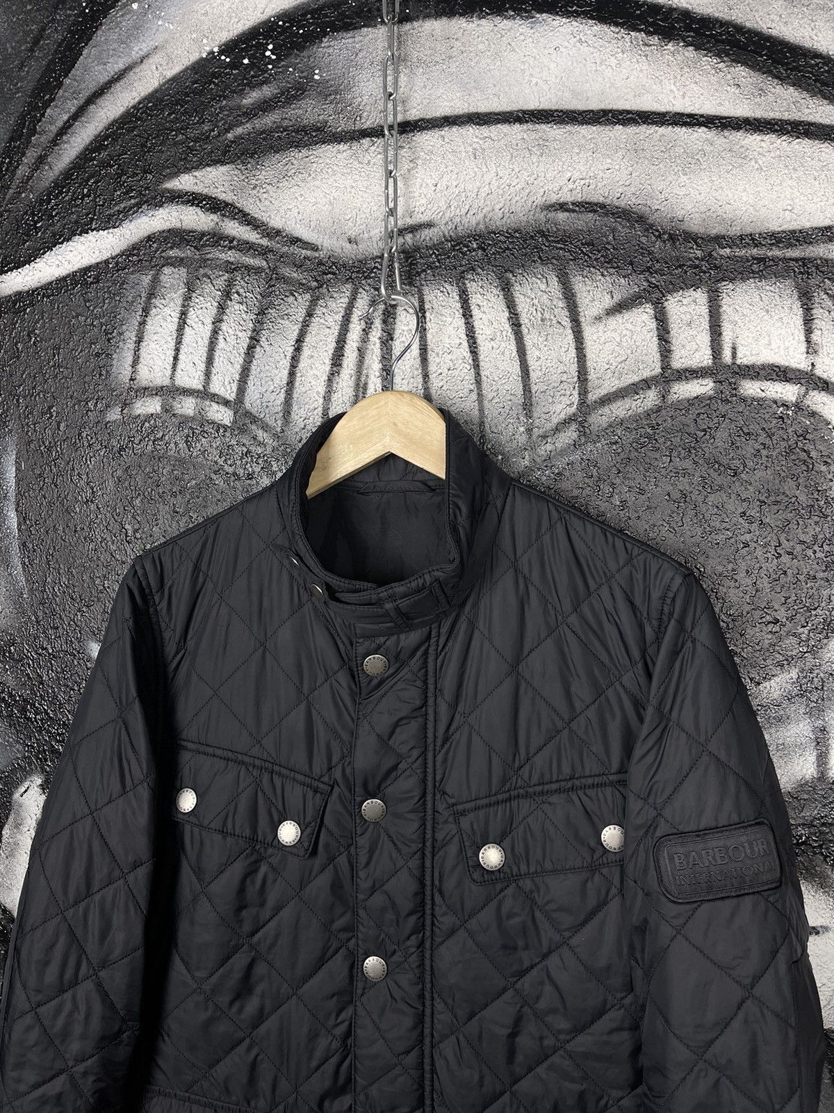 Barbour Barbour International Black Ariel Full Zip Jacket Size S Size US S / EU 44-46 / 1 - 3 Thumbnail