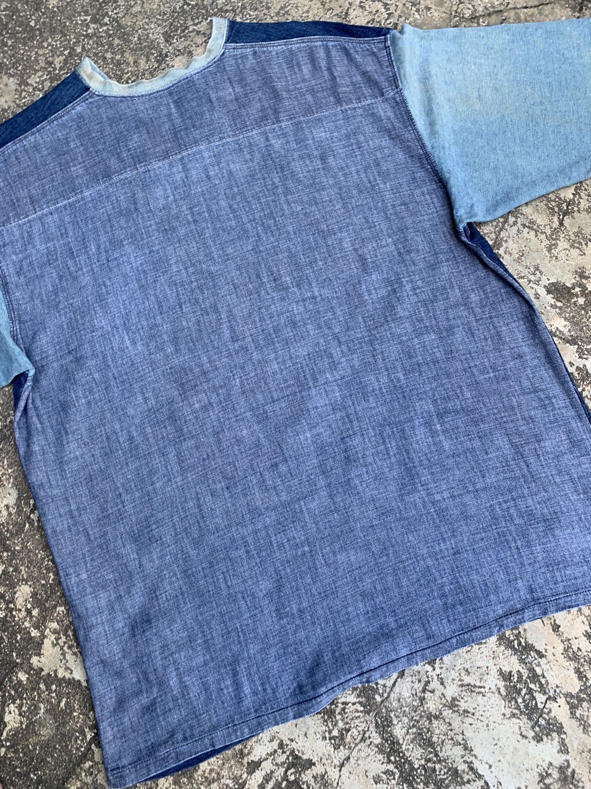 45rpm × Japanese Brand 45rpm Japan Faded Indigo Natural Color Denim Tee Size US L / EU 52-54 / 3 - 6 Thumbnail