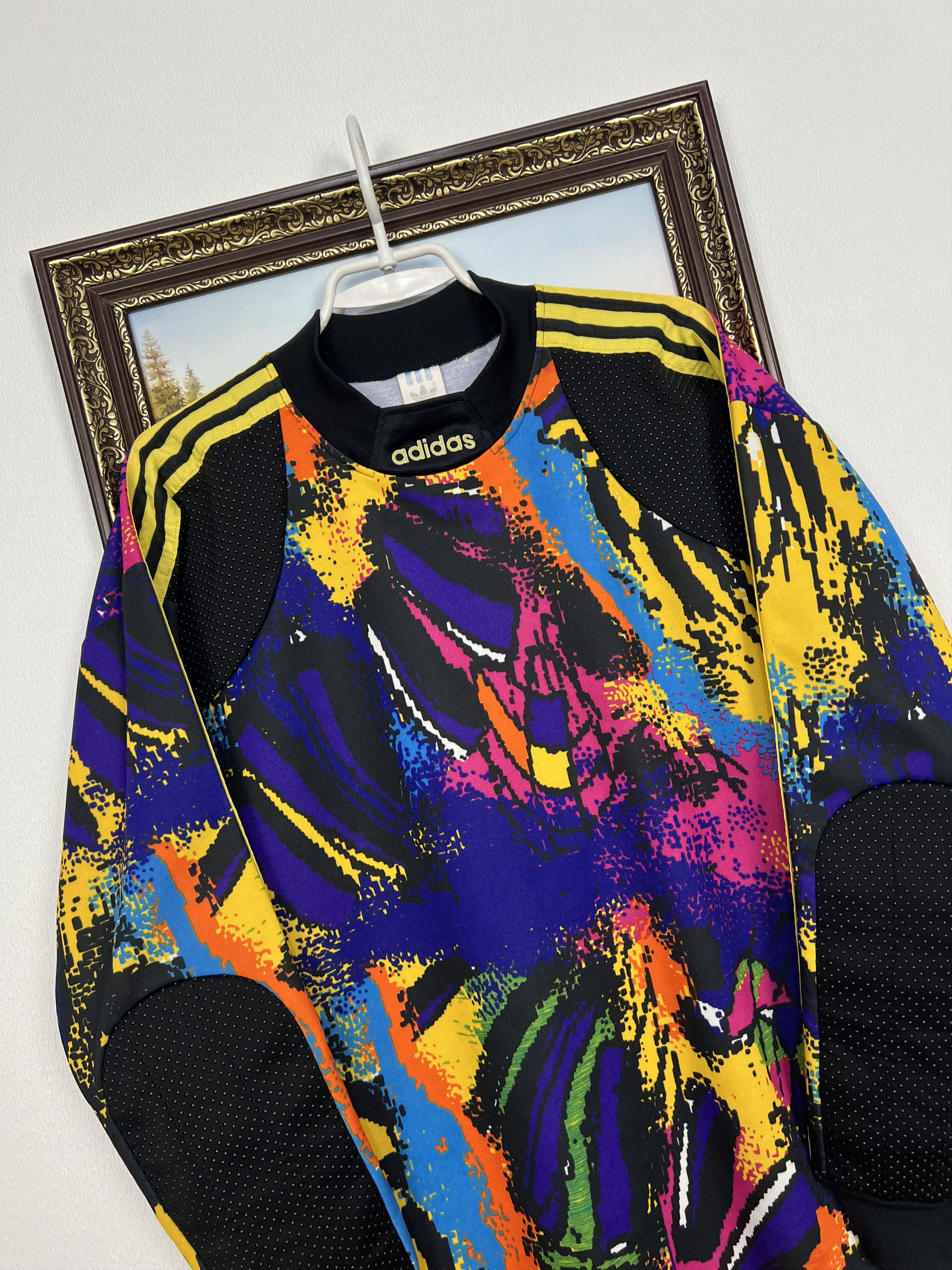 Adidas Vintage Adidas Goalkeeper Template Football Soccer Shirt Size US M / EU 48-50 / 2 - 4 Thumbnail