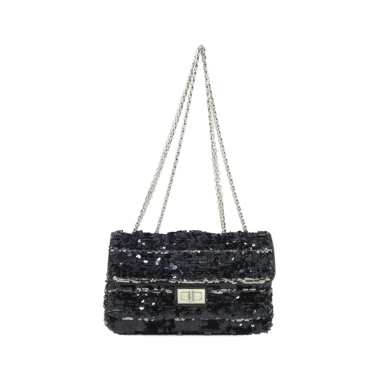 Chanel Chanel Chanel Sequin Shoulder Bag Textile Shoulder Bag DUTY FREE for USA Size ONE SIZE - 1 Thumbnail