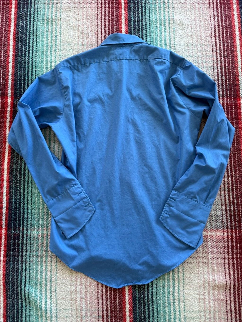 Vintage Vintage National Shirt Shops Blue Casual Button Down Shirt M Size US M / EU 48-50 / 2 - 3 Thumbnail
