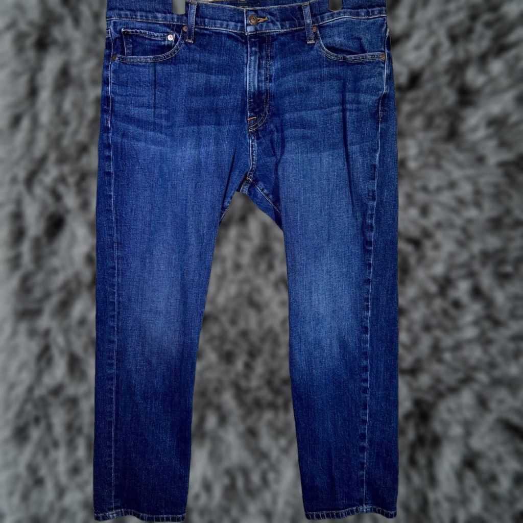 Lucky Brand Lucky Brand 221 Straight Jeans Men 38x30 Denim Blue Medium Wash Stretch Regular Fit Size US 38 / EU 54 - 1 Thumbnail