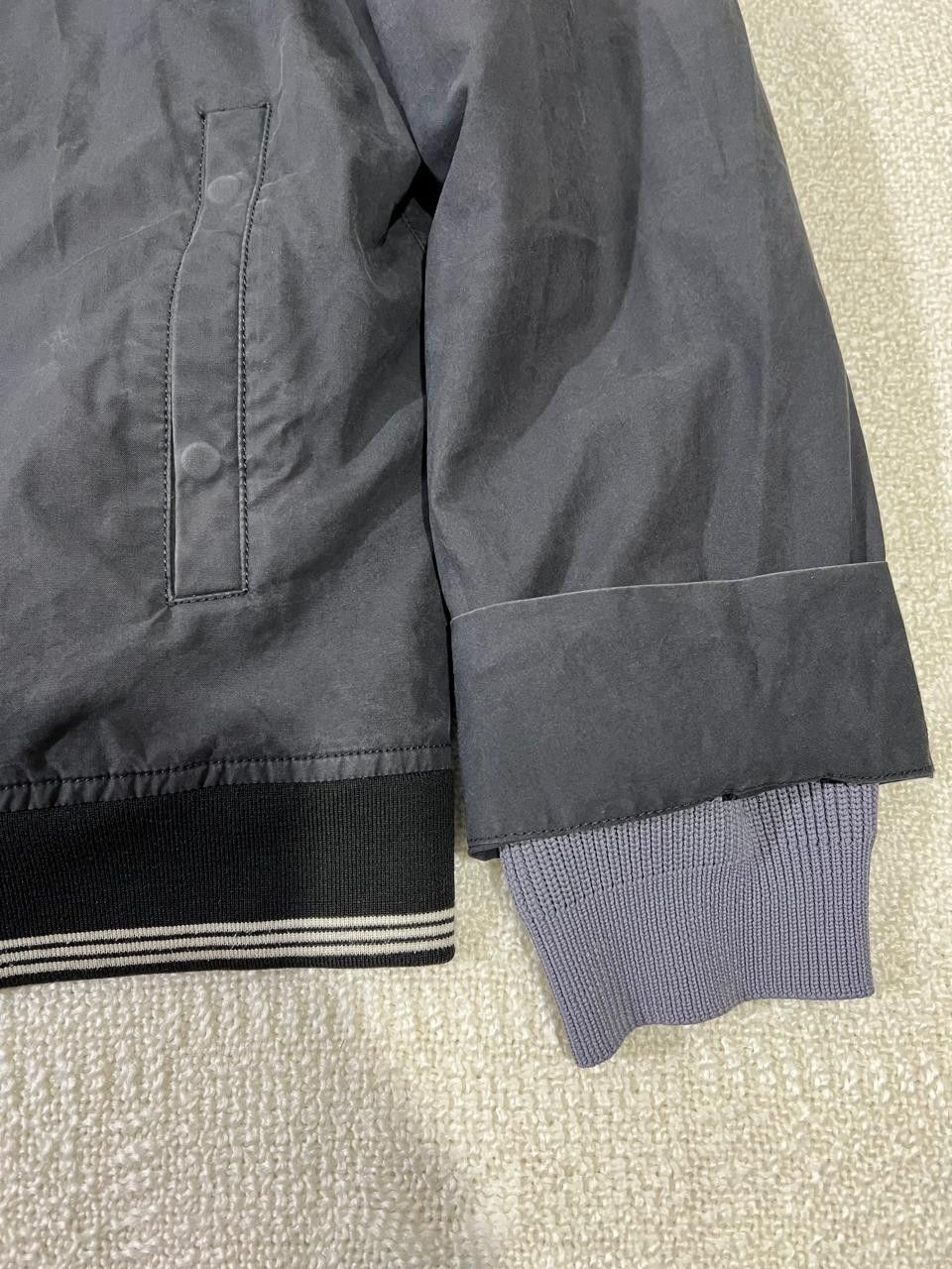 Stone Island × Vintage Stone island 2005 Duel Layer Ventile Spellout Jacket Size US L / EU 52-54 / 3 - 12 Thumbnail