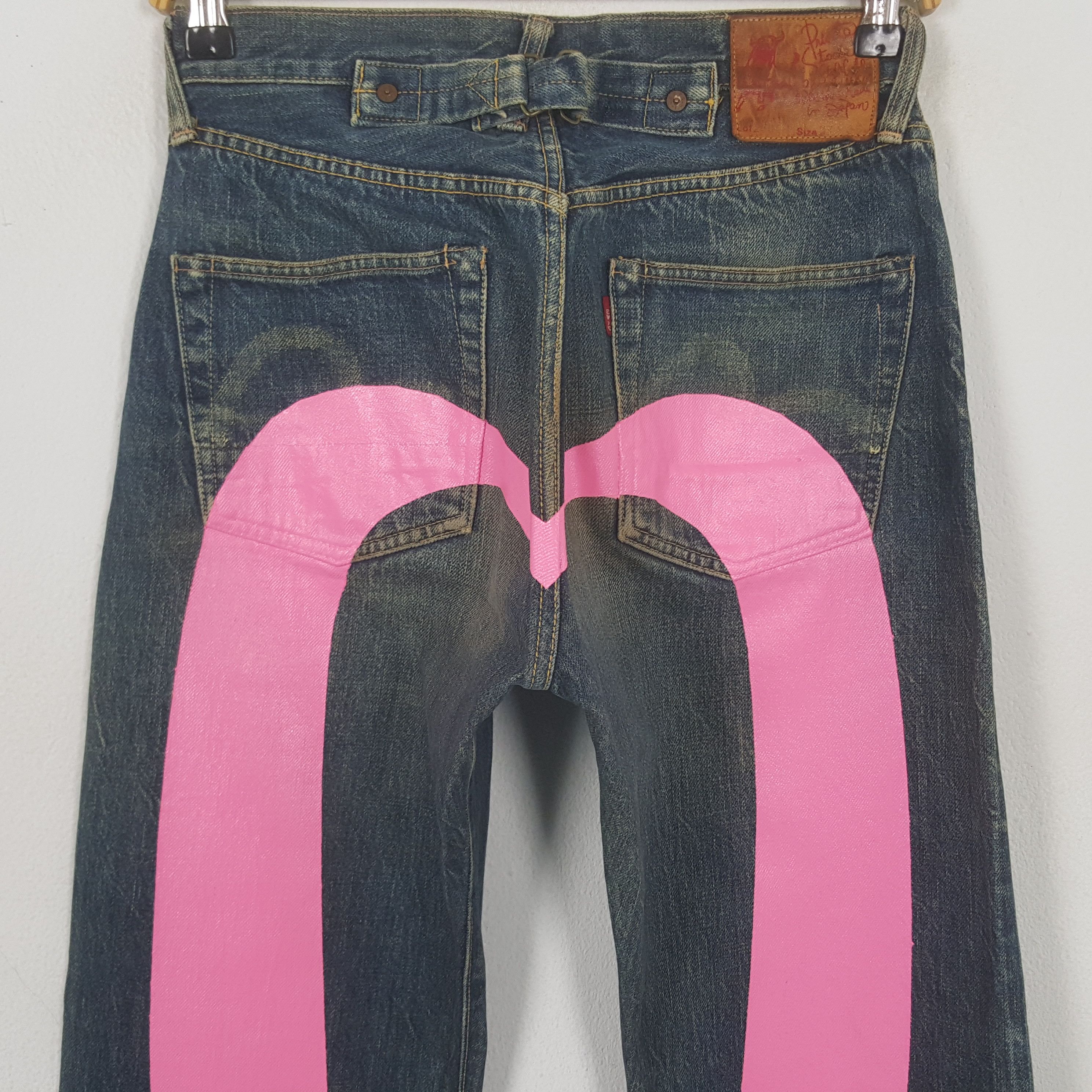 Evisu Vintage Evisu Selvedge Daicock Custom Art Denim Jeans RR11 Size US 26 / EU 42 - 2 Thumbnail