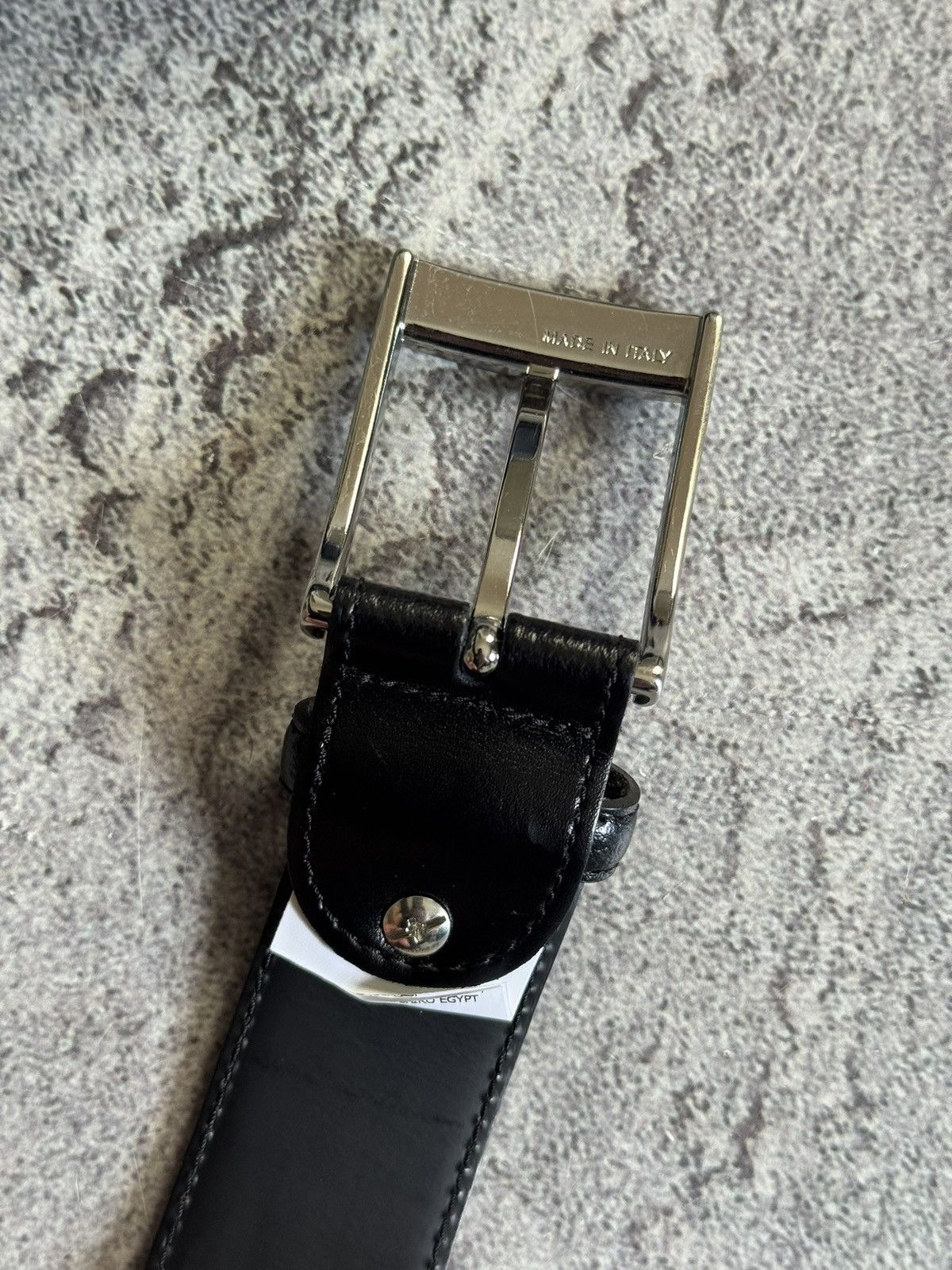 Boggi Boggi black genuine leather belt casual old money Size ONE SIZE - 9 Thumbnail