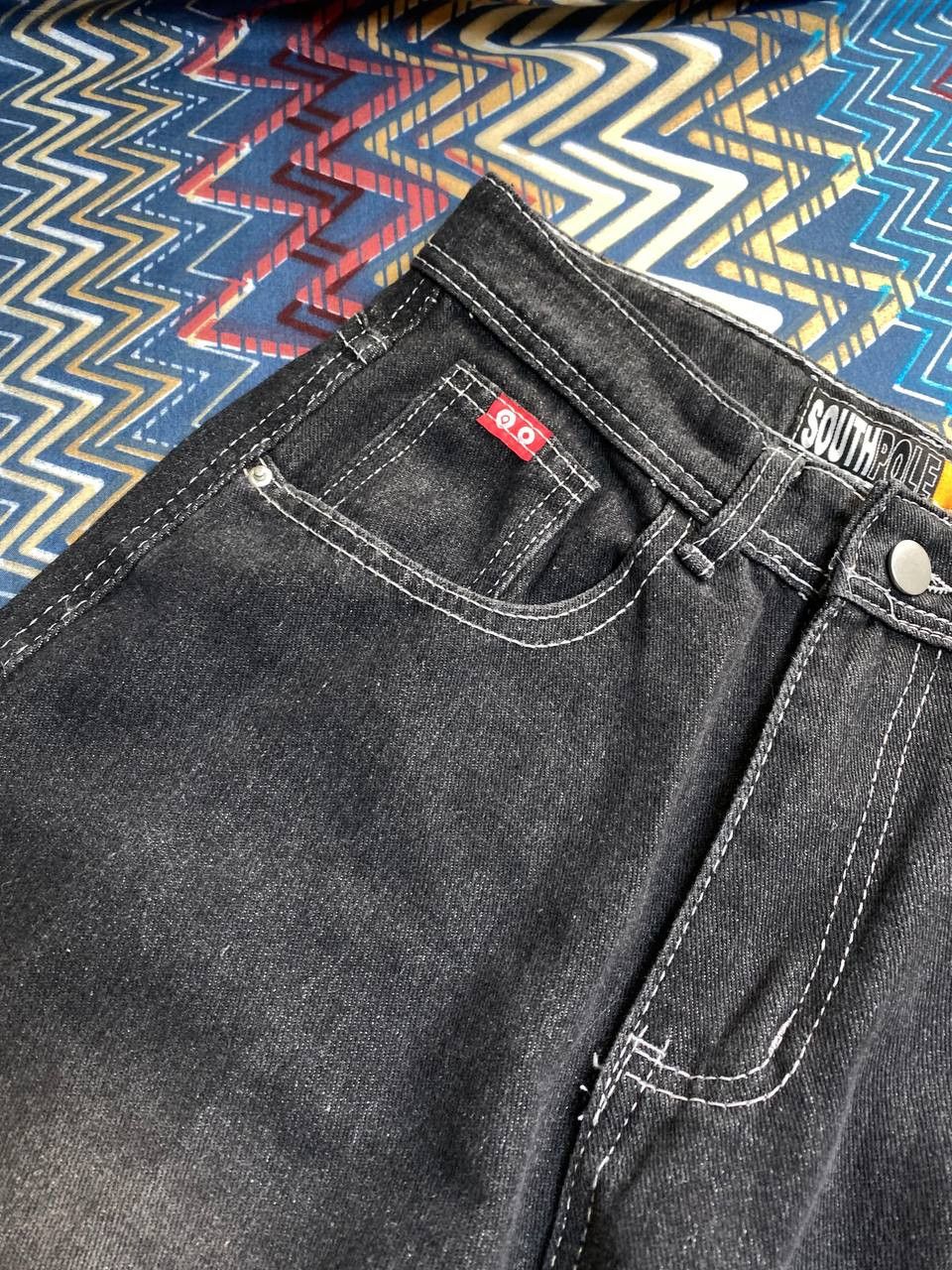 JNCO × Southpole Vintage Crown holder spell out baggy denim Size US 32 / EU 48 - 10 Thumbnail