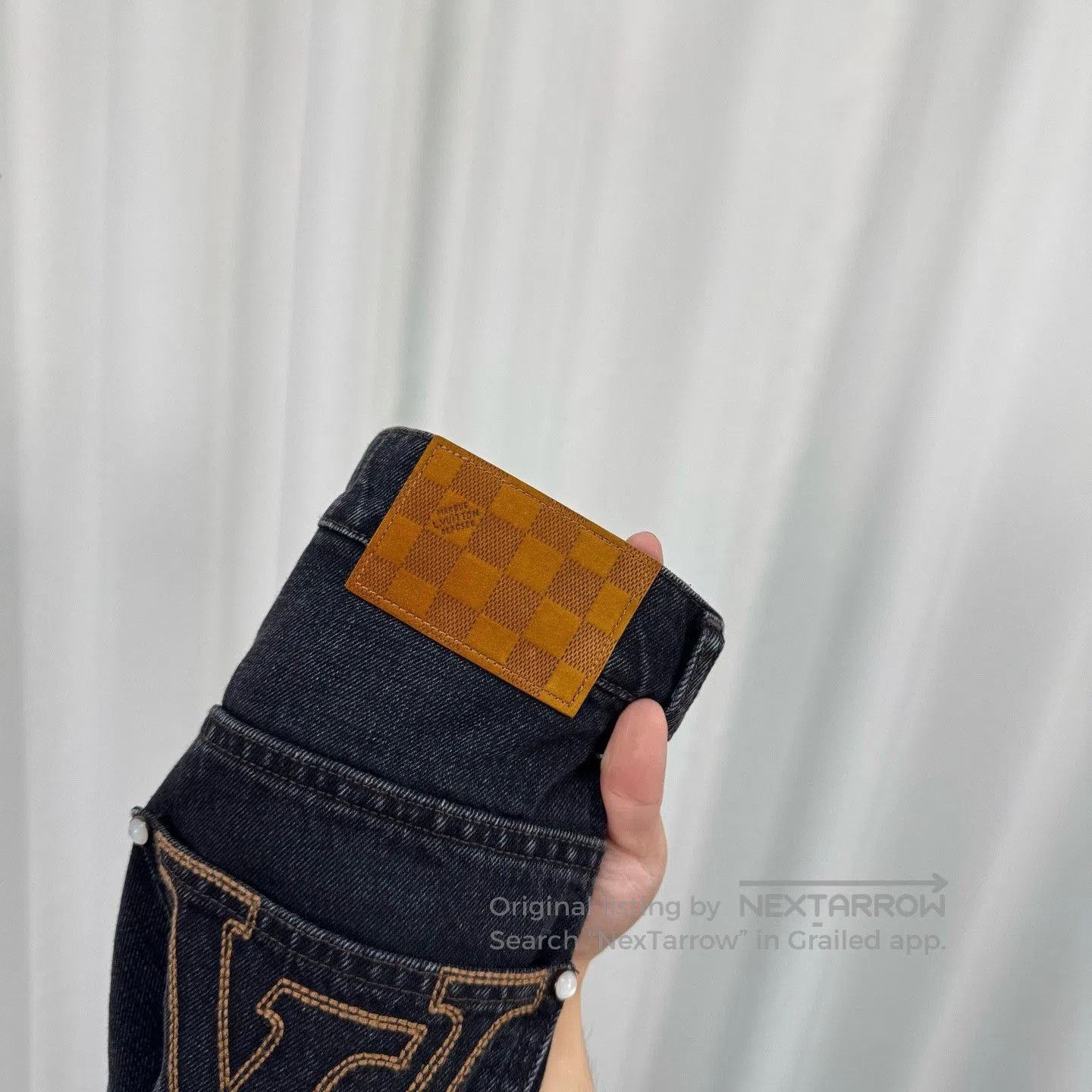 Louis Vuitton Louis Vuitton 2026 Pearl Button Jeans. Size 28" / US 6 / IT 42 - 6 Thumbnail