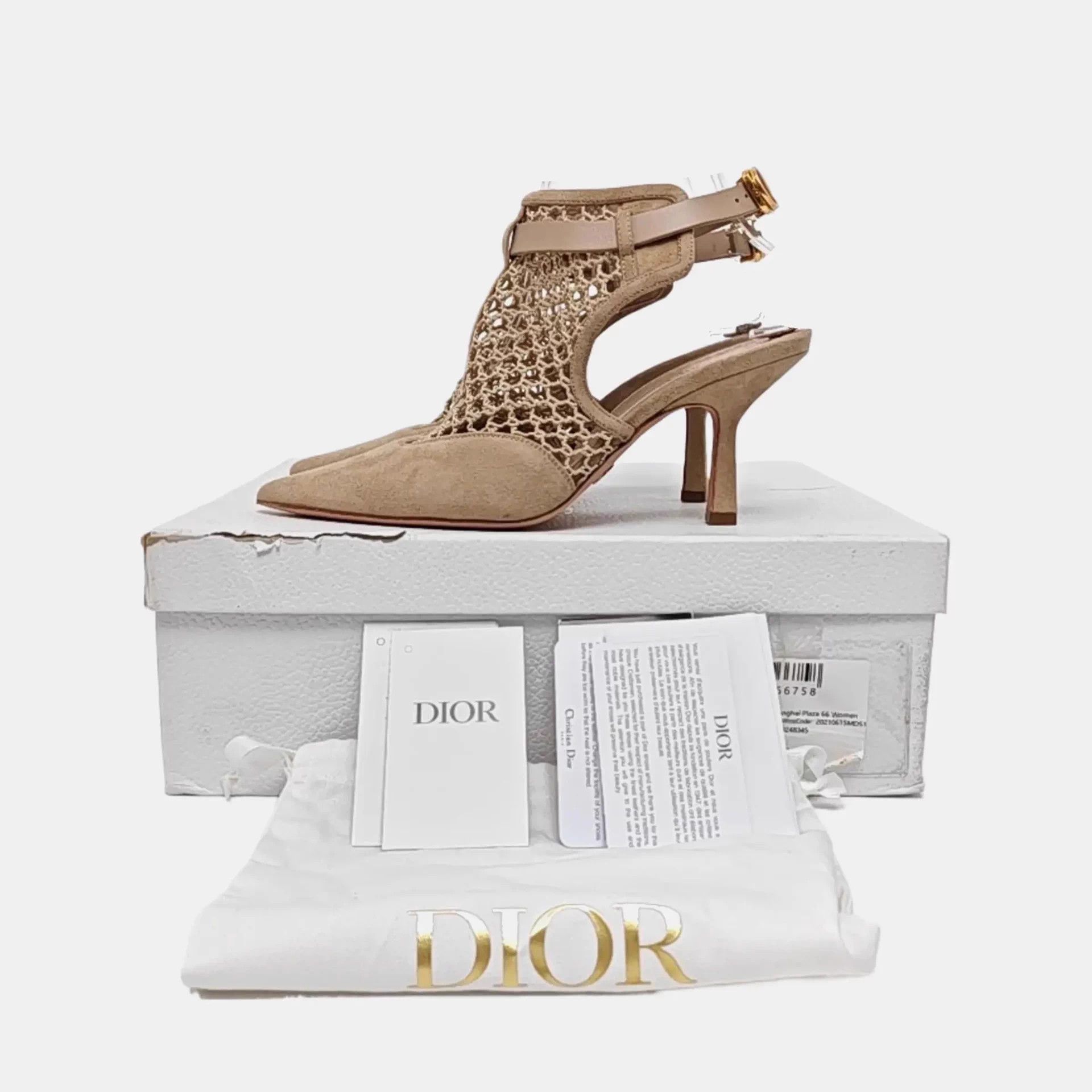 Dior Dior heels EU 37.5 Size US 6.5 / IT 36.5 - 9 Thumbnail