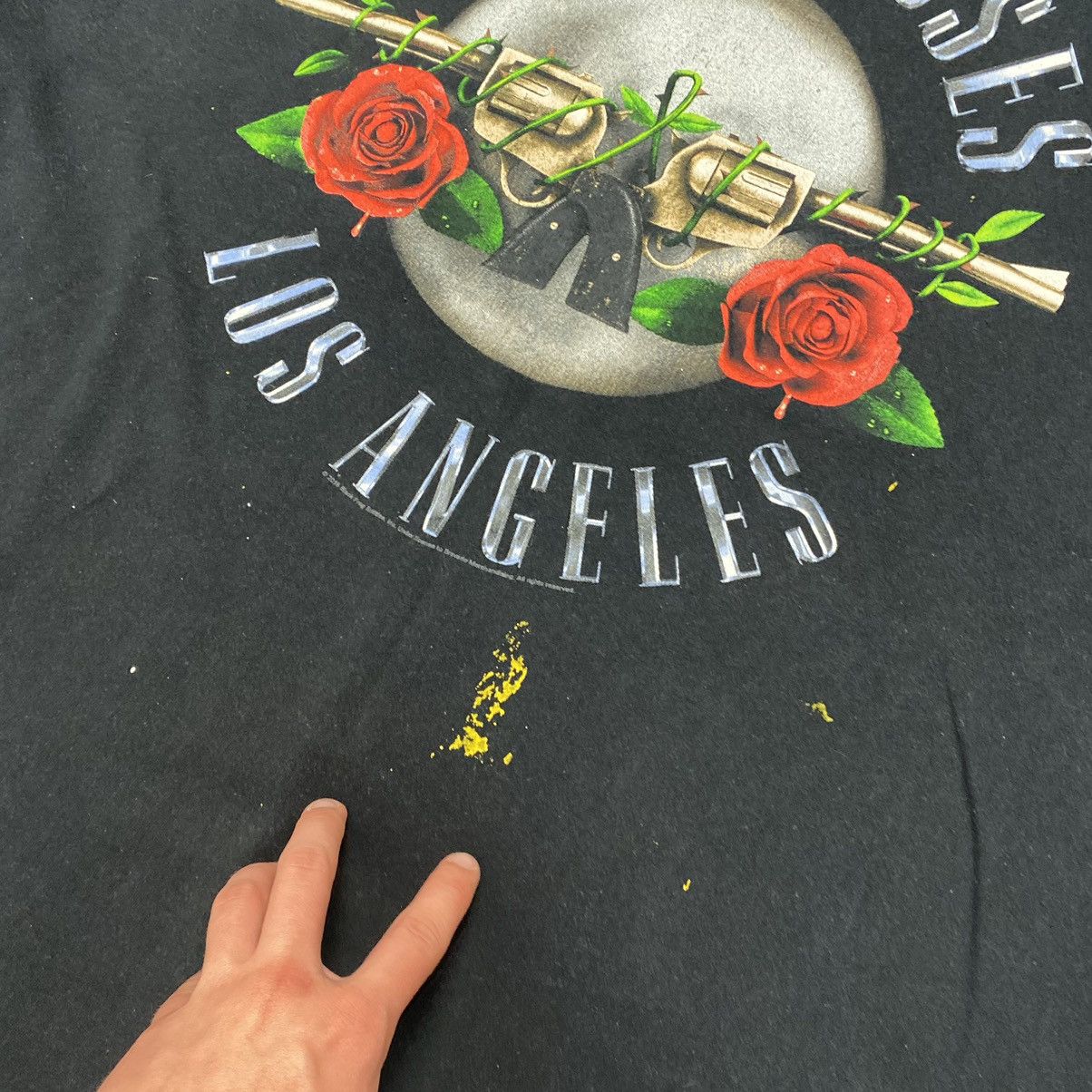 Band Tees Vintage Guns N Roses 2016 Oversize Big Logo rock band tee Size US XXL / EU 58 / 5 - 5 Thumbnail