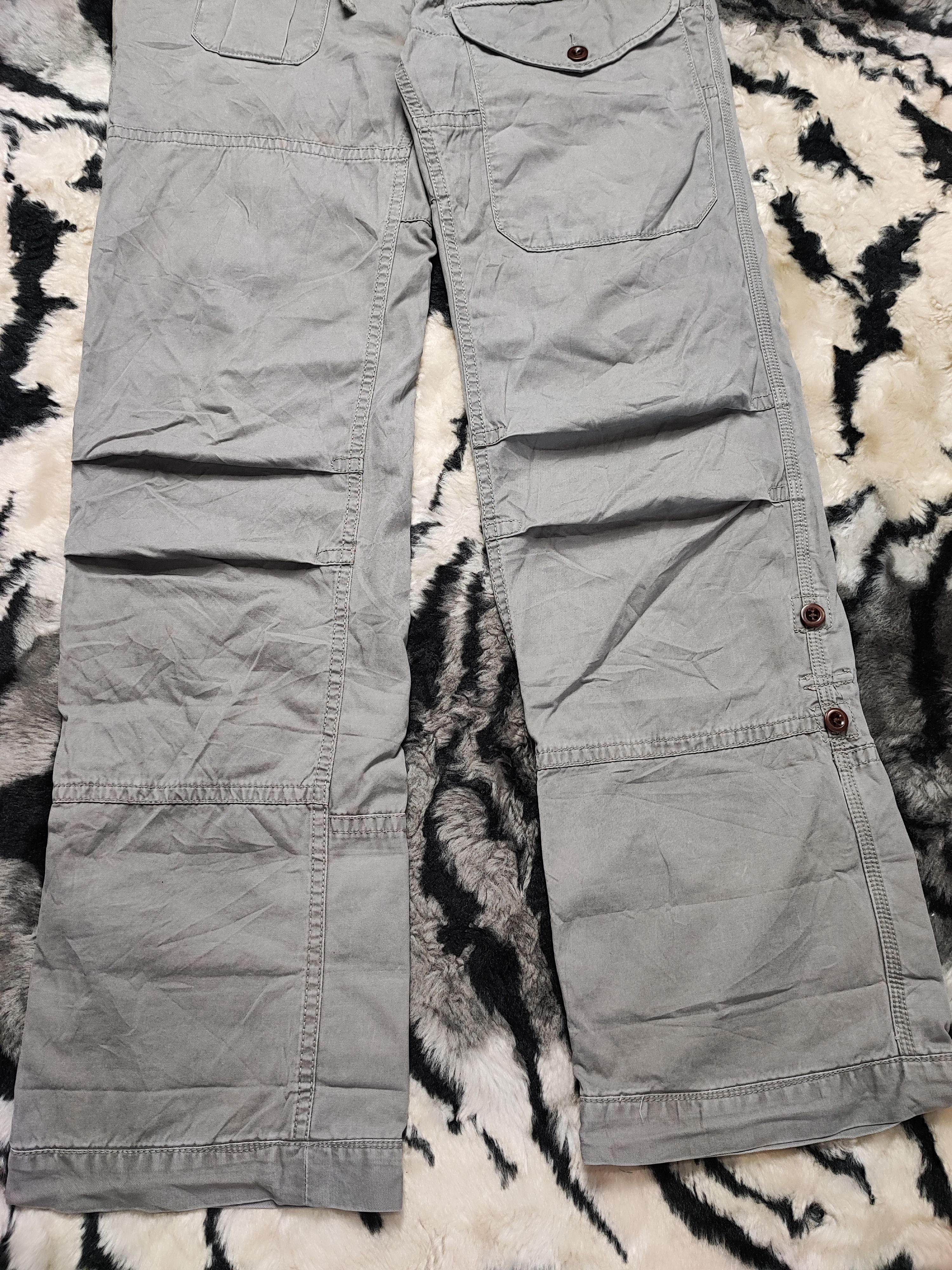 Polo Ralph Lauren 🔥DOPE Iconic Combat Multipocket Tactical Parachute Pants Size US 33 - 4 Thumbnail