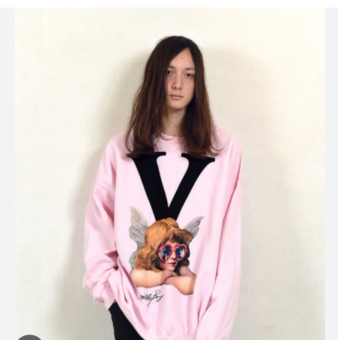 Japanese Brand Vintage Milk Boy Valentine’s Day Sucks Sweatshirt Size L Size US L / EU 52-54 / 3 - 2 Thumbnail