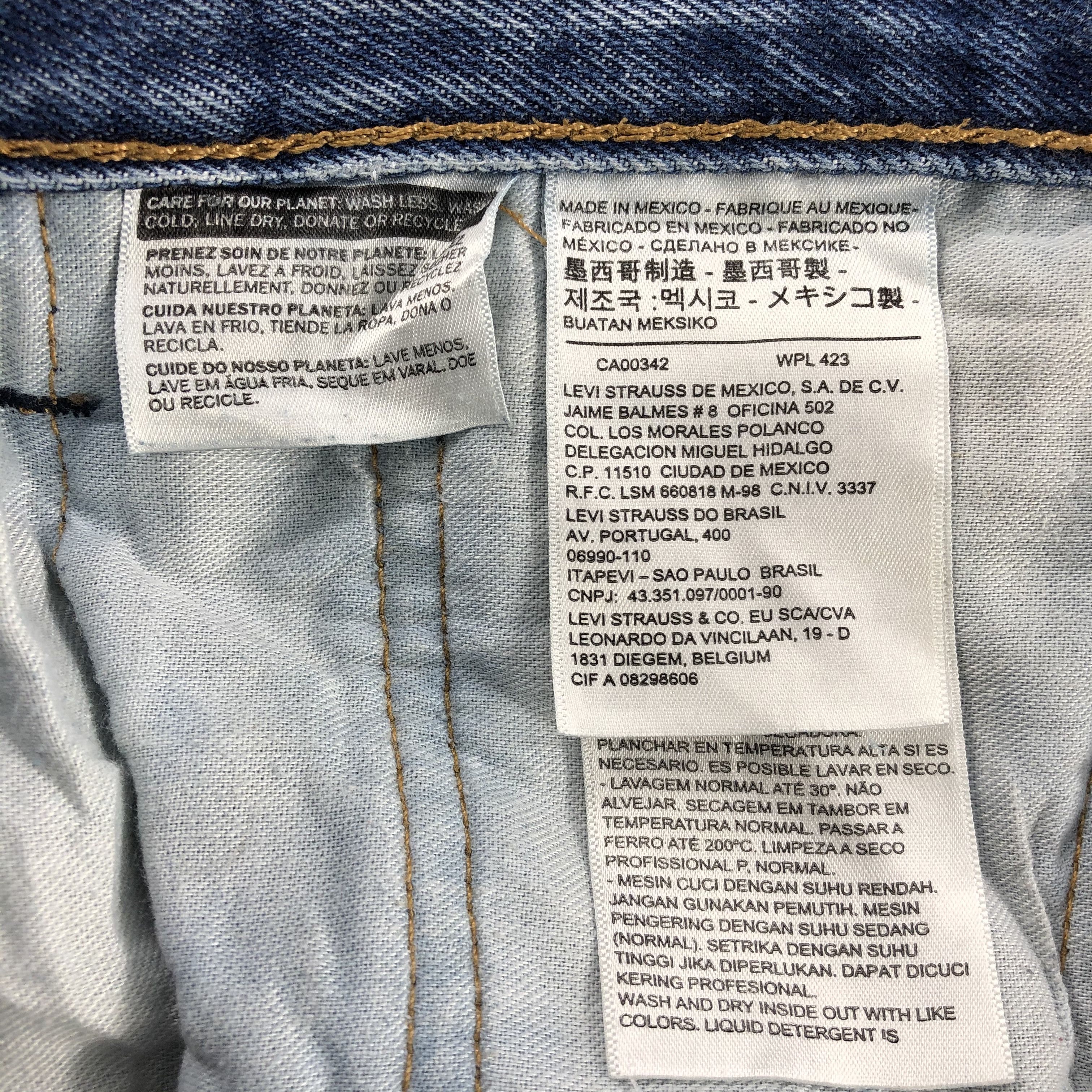 Levi's × Vintage Vintage Blue Wash Levis 501 Jeans-JM1803 Size US 39 - 10 Thumbnail
