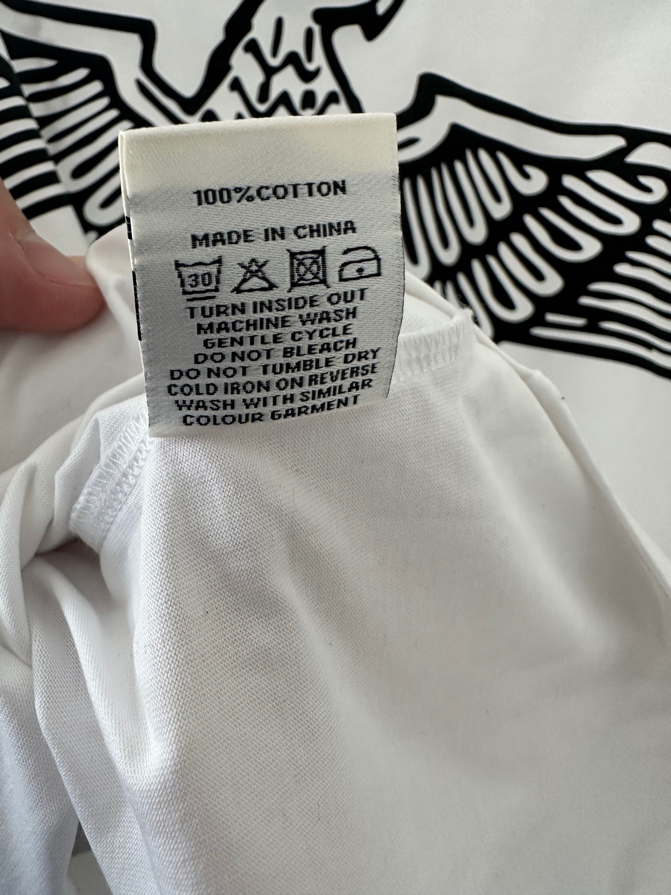 Boy London BOY London Eagle white t-shirt Big Logo Size US M / EU 48-50 / 2 - 13 Thumbnail