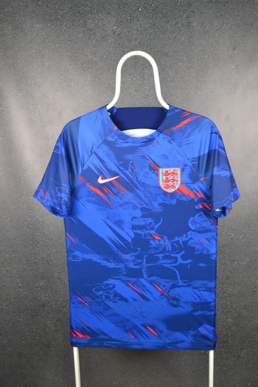 Nike England Nike training football soccer jersey blue Size US S / EU 44-46 / 1 - 1 Thumbnail