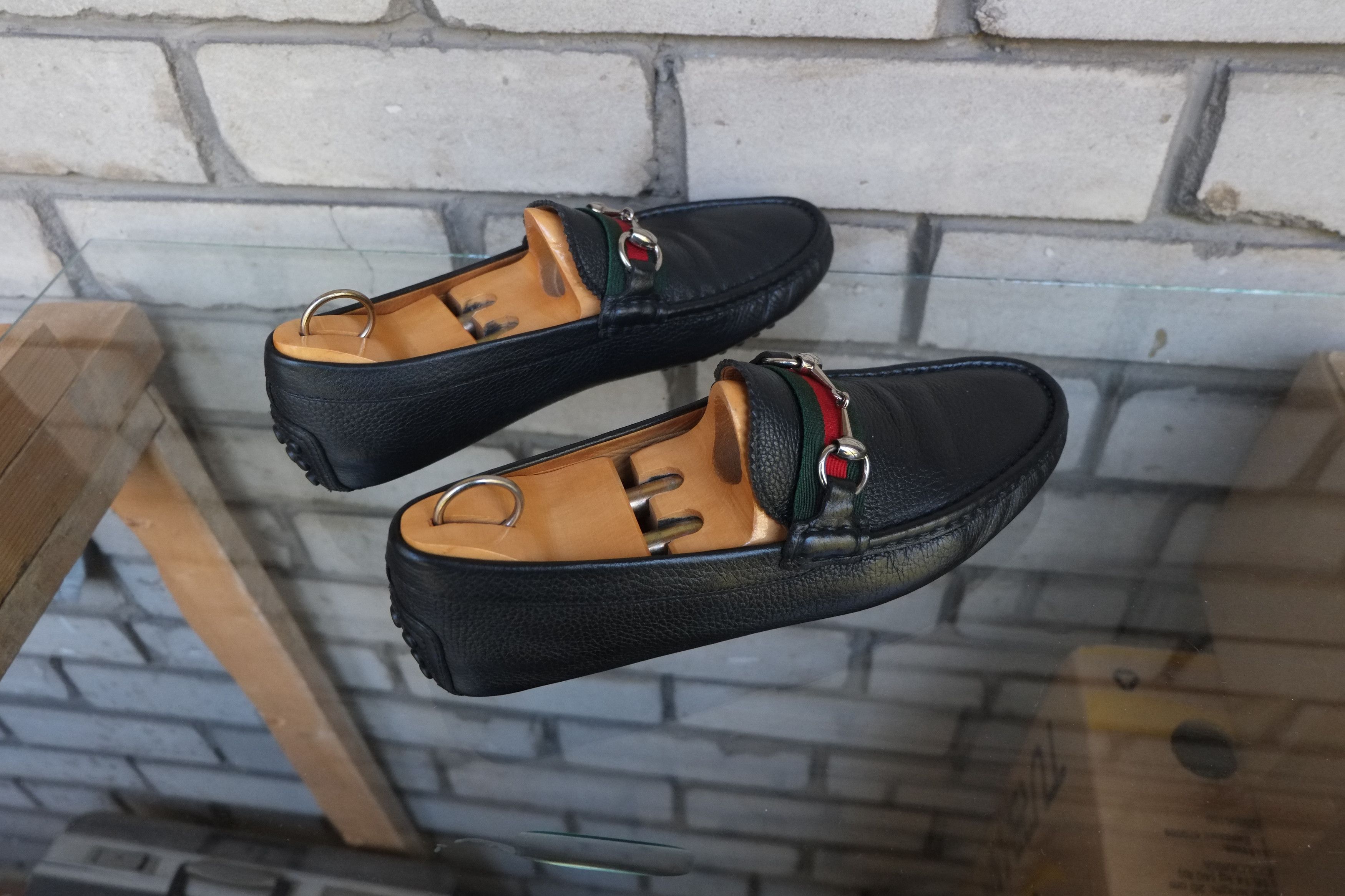 Gucci Gucci Damo Horsebit Loafers Black Moccasin Ferragamo Prada Size US 7.5 / EU 40-41 - 5 Thumbnail