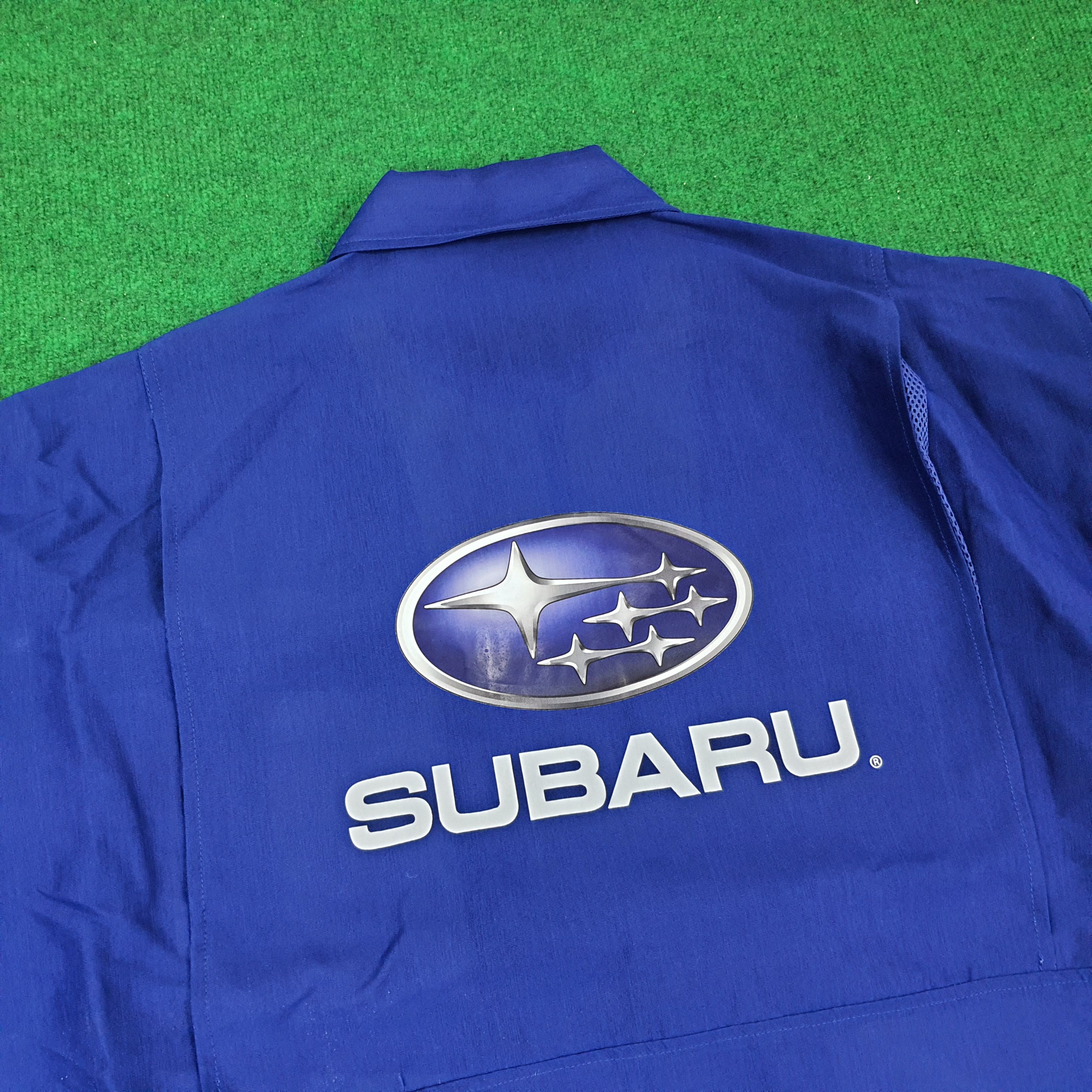 Japanese Brand × Vintage Vintage SUBARU Japan Racing Motorsports Jacket C220N9 Size US XXL / EU 58 / 5 - 2 Thumbnail