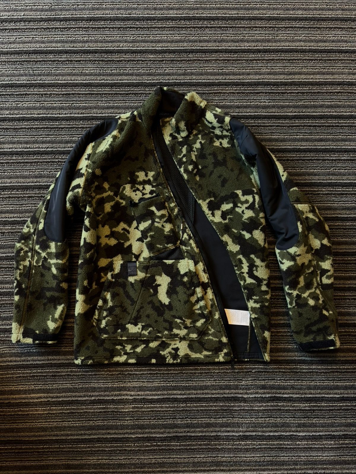MMW × Nike Nikelab MMW Fleece Camo Jacket 2 in 1 Size US S / EU 44-46 / 1 - 6 Thumbnail