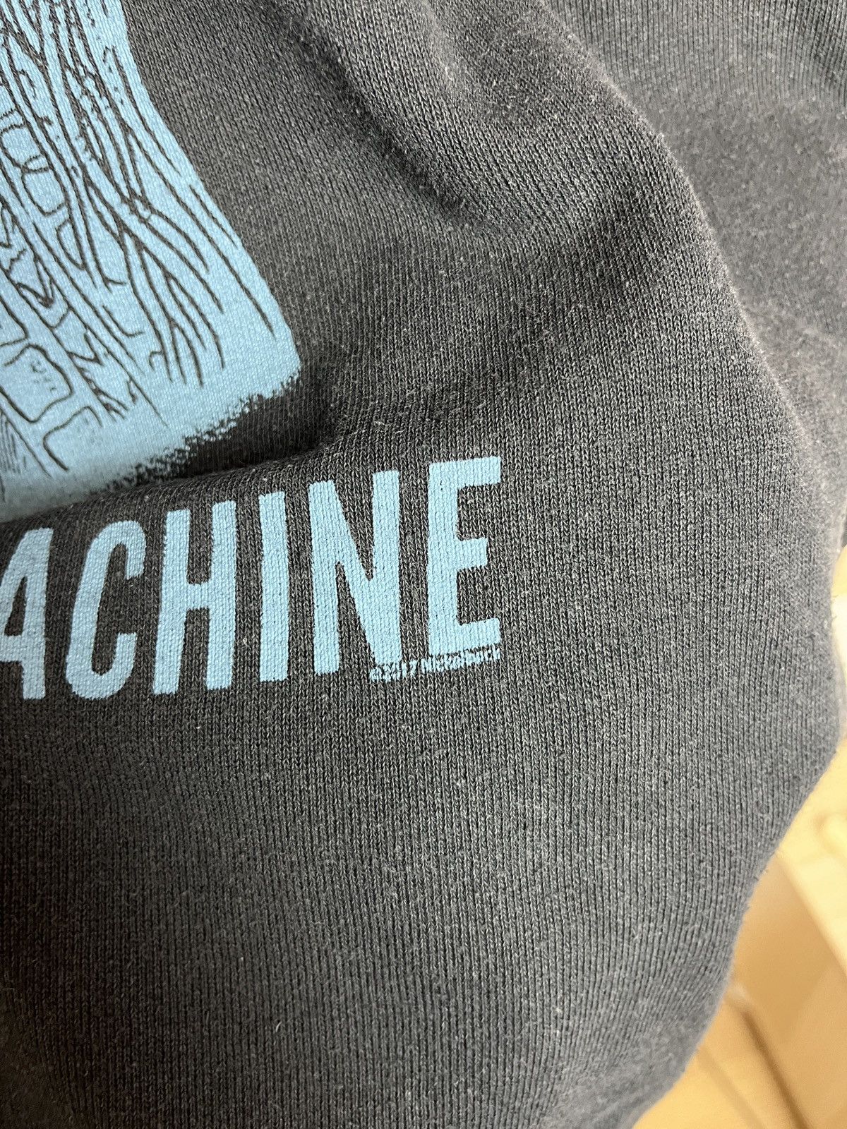 Band Tees Vintage washed Nickelback Zip Up Hoodie rare machine rare Size US XXL / EU 58 / 5 - 4 Thumbnail