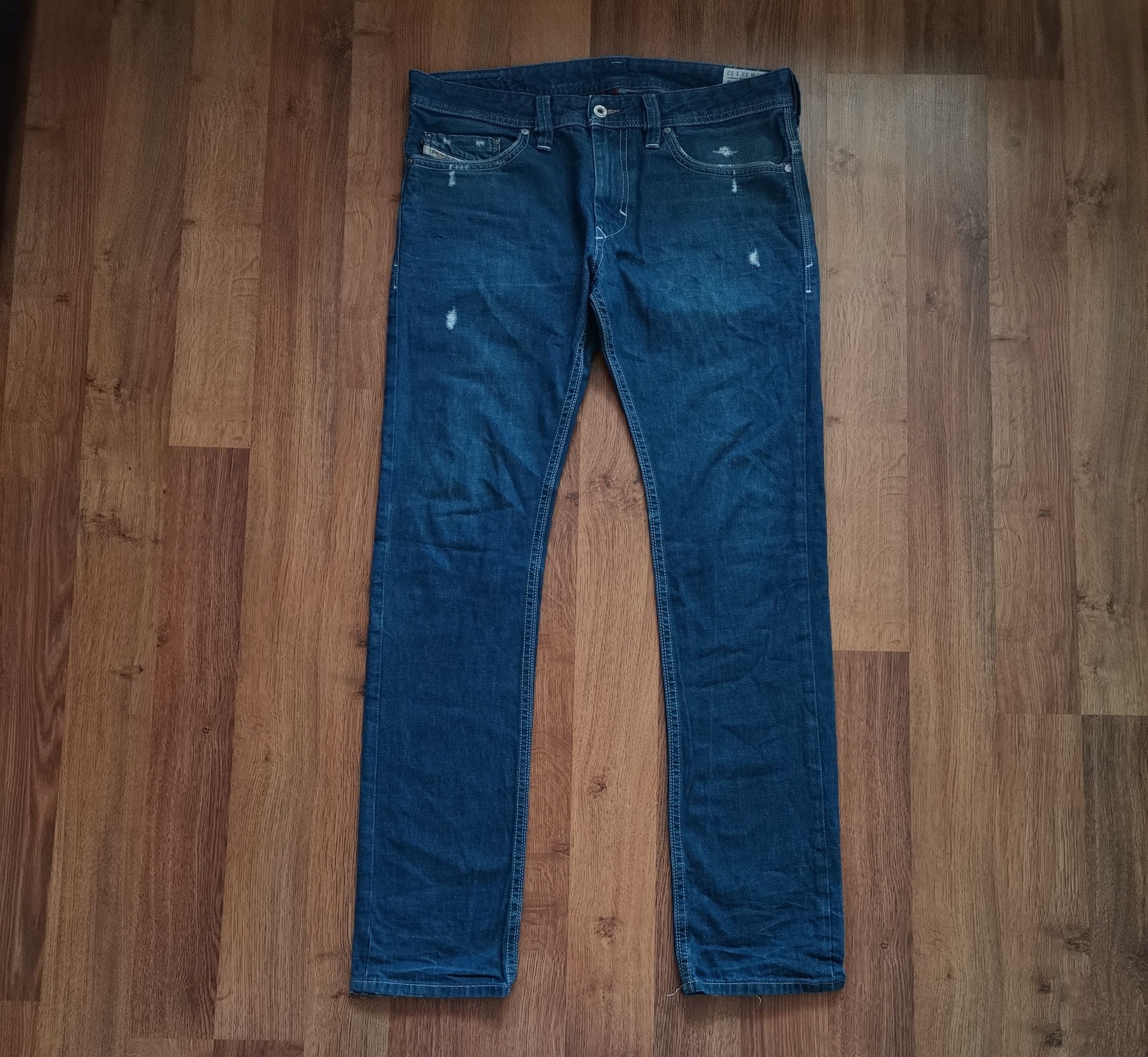 Diesel Diesel Thanaz Distressed Jeans Size US 35 - 1 Thumbnail