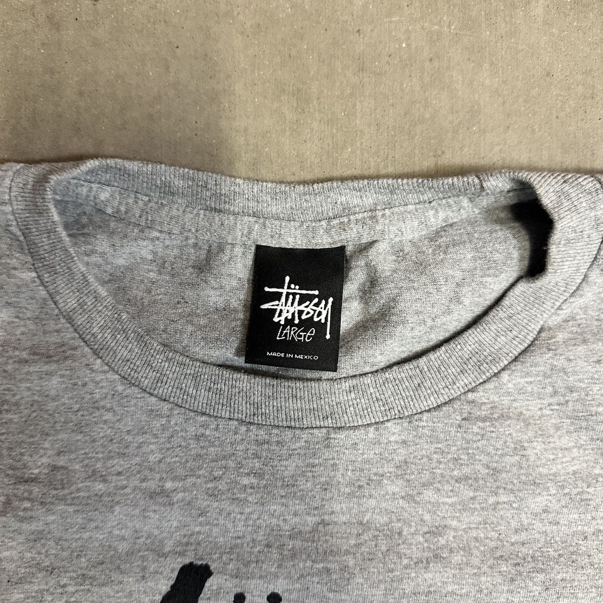 Stussy Stussy 1 World 1 Love Vintage T-Shirt Size Large Gray Size US L / EU 52-54 / 3 - 3 Thumbnail