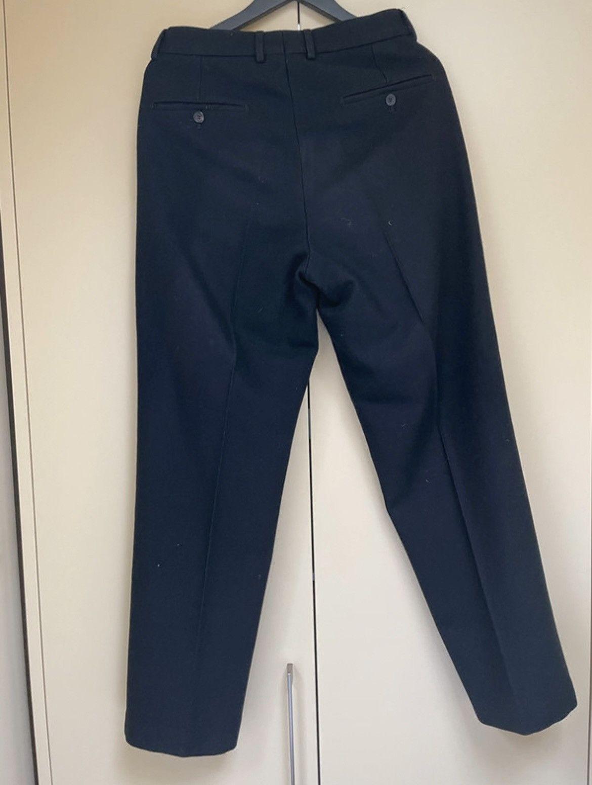 AMI AMI Black Wool Formal Trousers Size US 31 - 5 Thumbnail