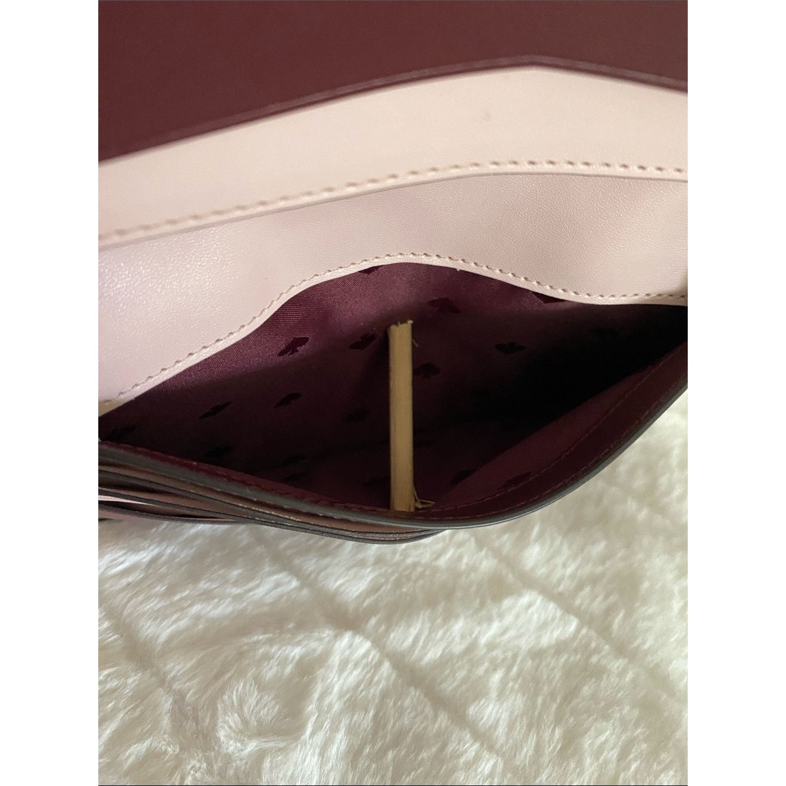 Kate Spade Kate Spade Kourtney Chevron Medium Clutch Wallet Wristlet Size ONE SIZE - 7 Thumbnail