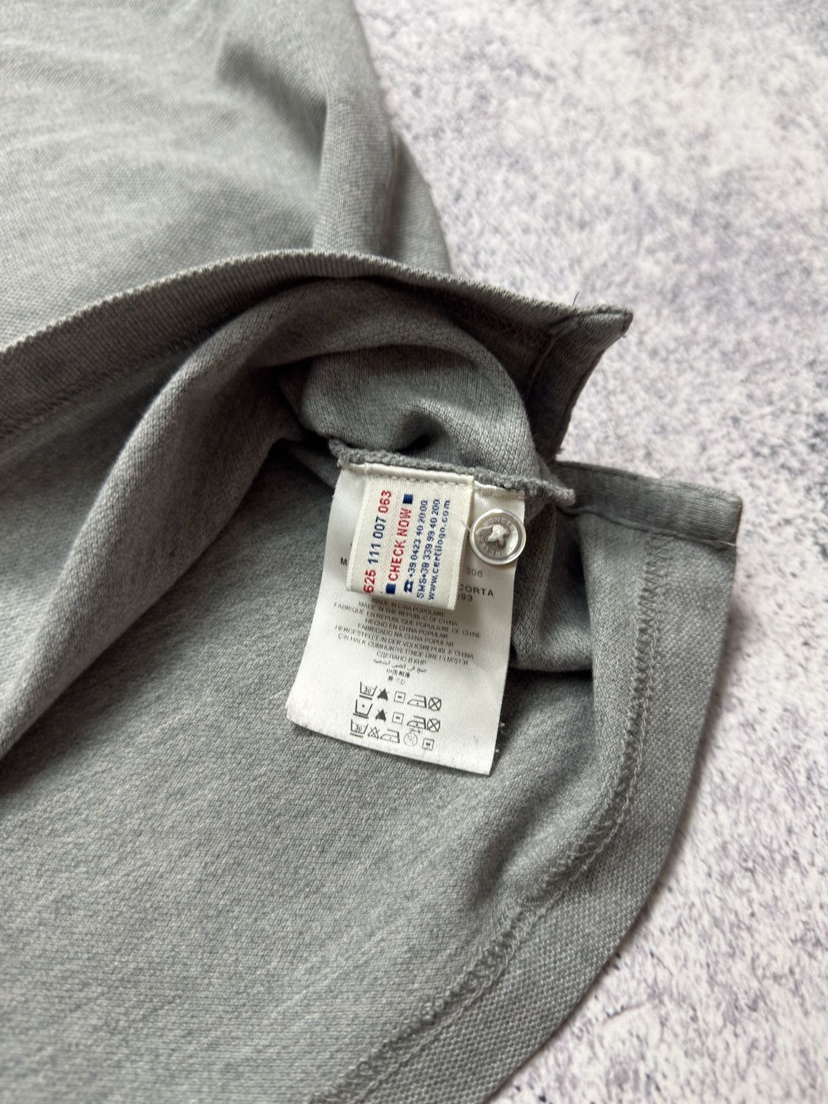 Moncler Moncler Maglia Polo Manica Corta Shirt Old Money Style Sz M Size US M / EU 48-50 / 2 - 8 Thumbnail