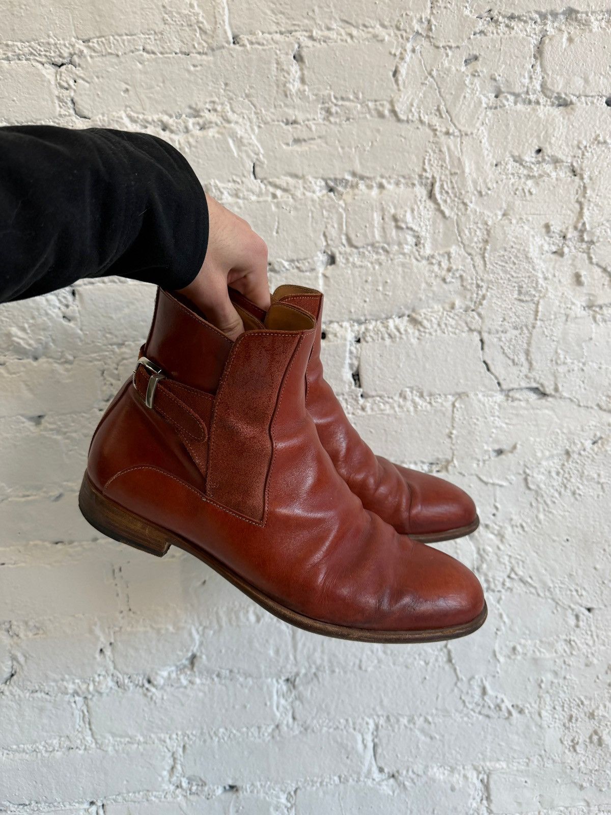 Maison Margiela MAISON MARTIN MARGIELA HARNESS BOOTS Size US 10 / EU 43 - 2 Thumbnail