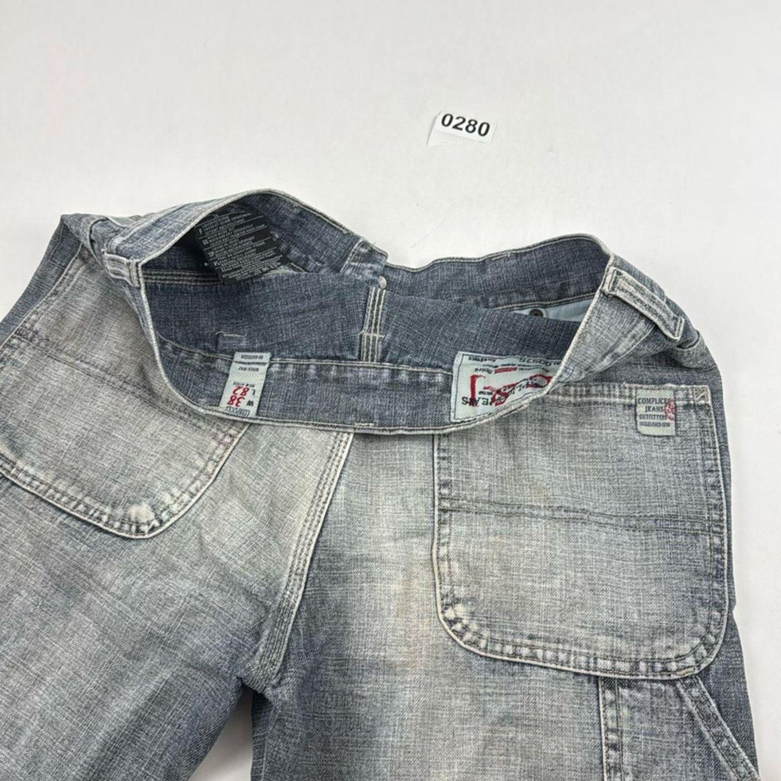 Vintage y2k rare archive grunge skater baggy wide leg jeans