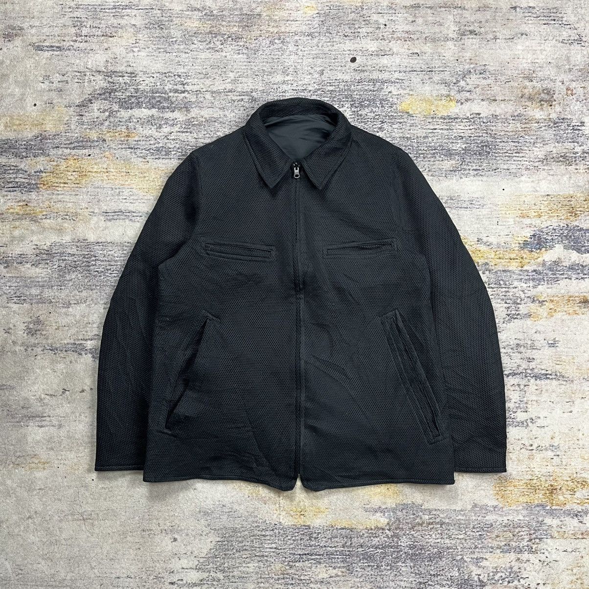 KEITAMARUYAMA Keita Maruyama homme reversible mesh work jacket Size US M / EU 48-50 / 2 - 2 Thumbnail