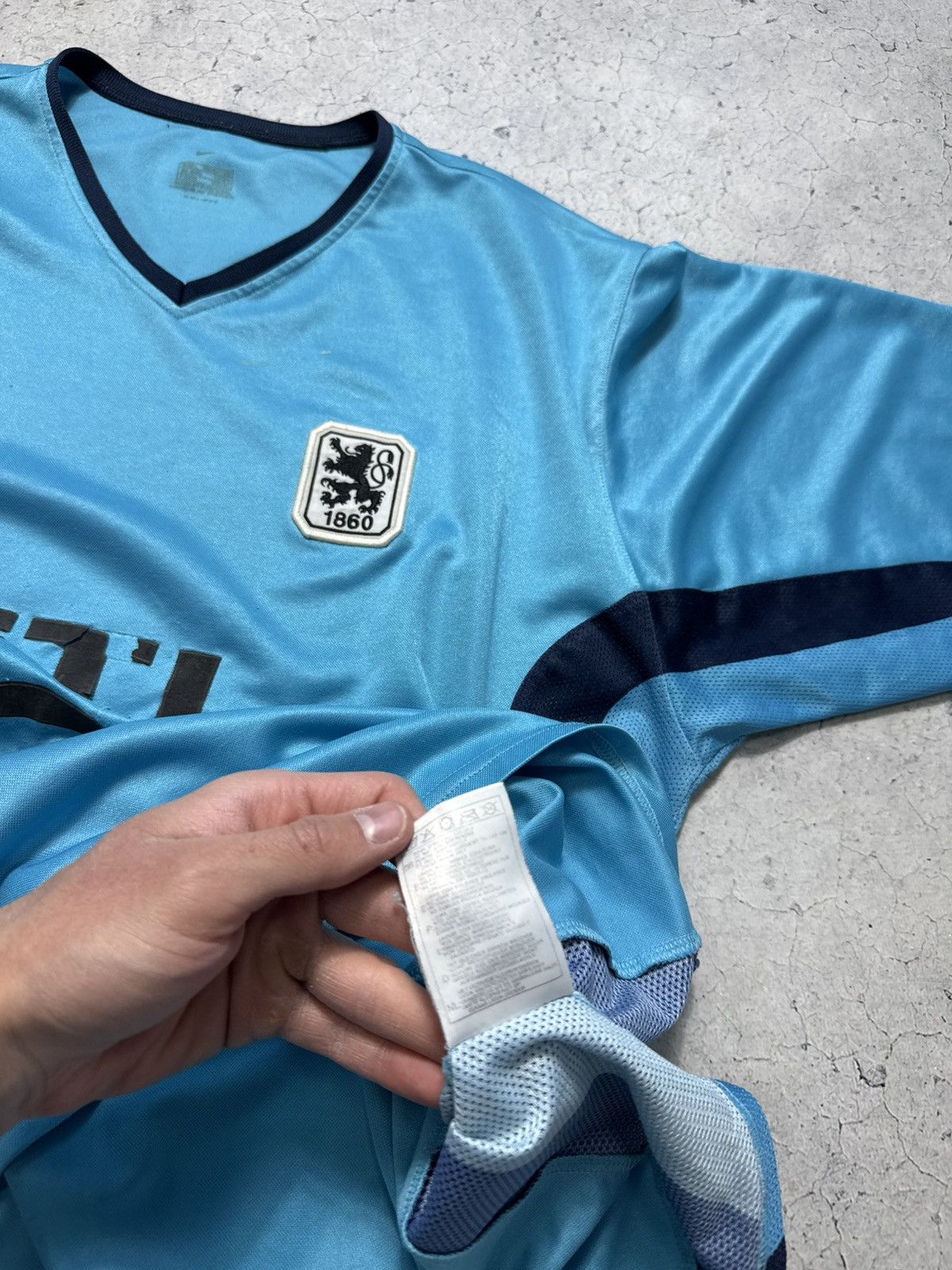 Nike Nike FC Munich TSV 1860 Vintage Soccer Jersey 2001/2002 Size US XL / EU 56 / 4 - 11 Thumbnail