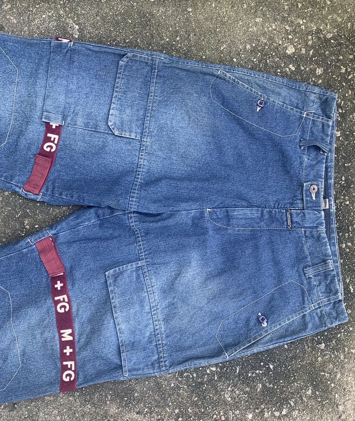 Marithe + Francois Girbaud Le Jean De Marithe Francois Girbaud Reconstructed Pant Size US 35 - 8 Thumbnail