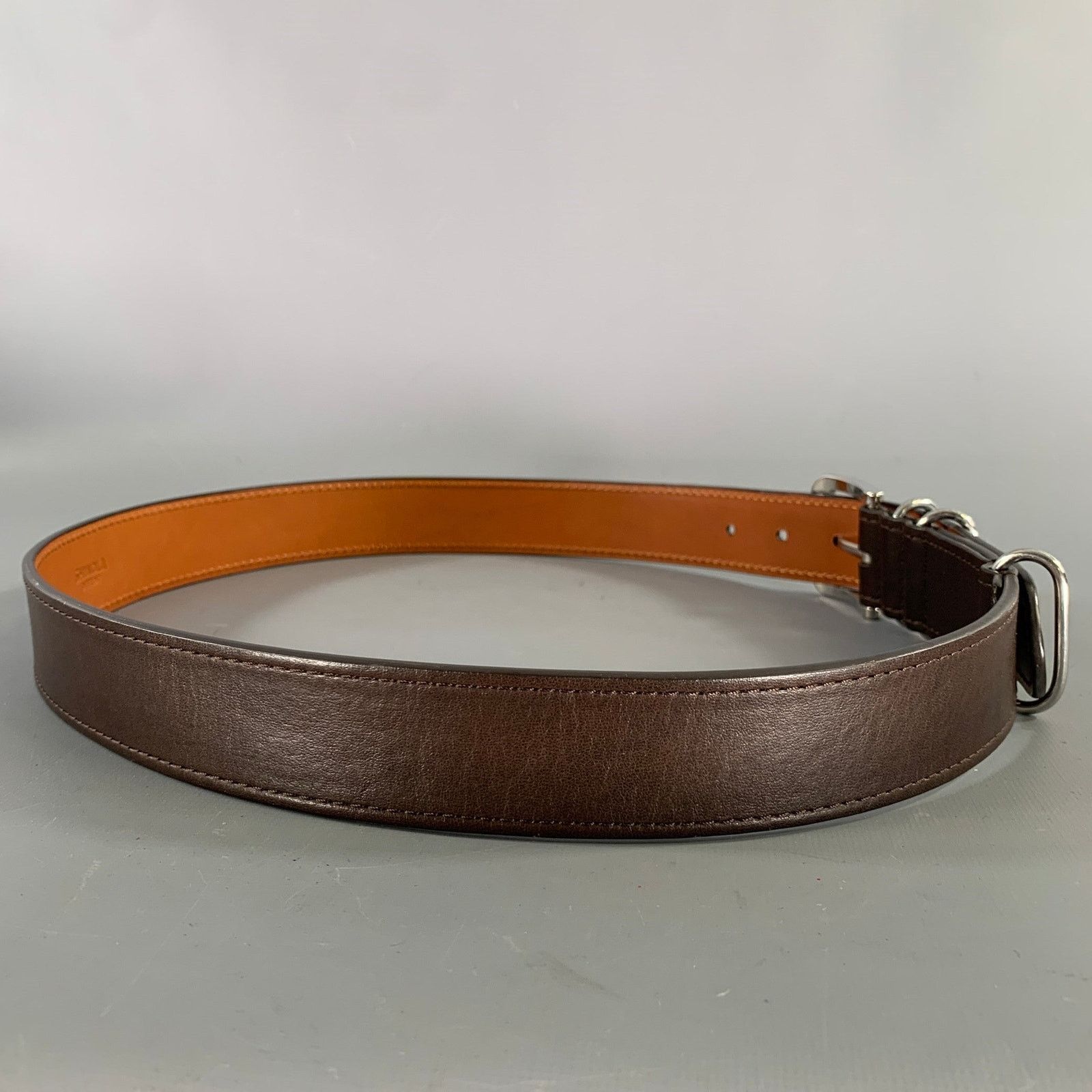 Shinola SHINOLA Size 36 Black Leather Belt Size 36 - 2 Thumbnail