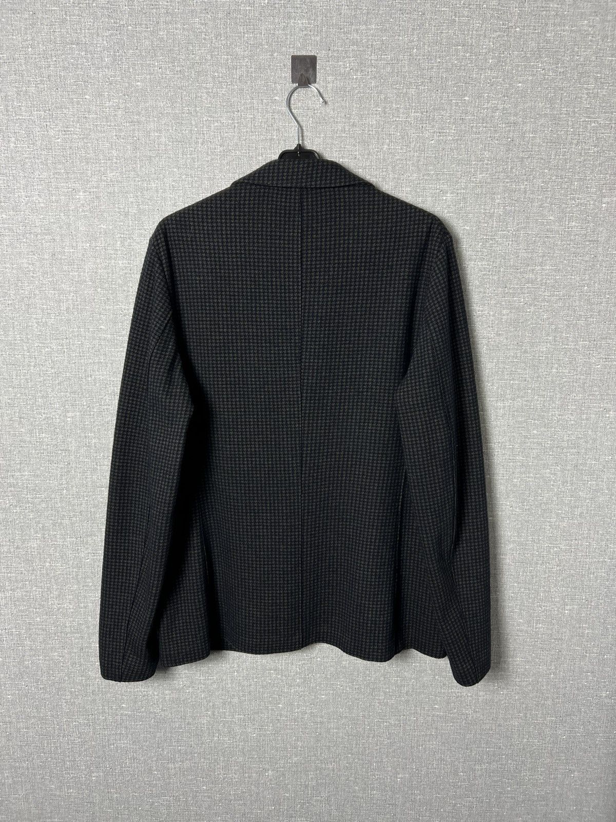 Harris Wharf London Harris Wharf London Moleskin Houndstooth Soft Blazer Jacket Size 38R - 14 Thumbnail