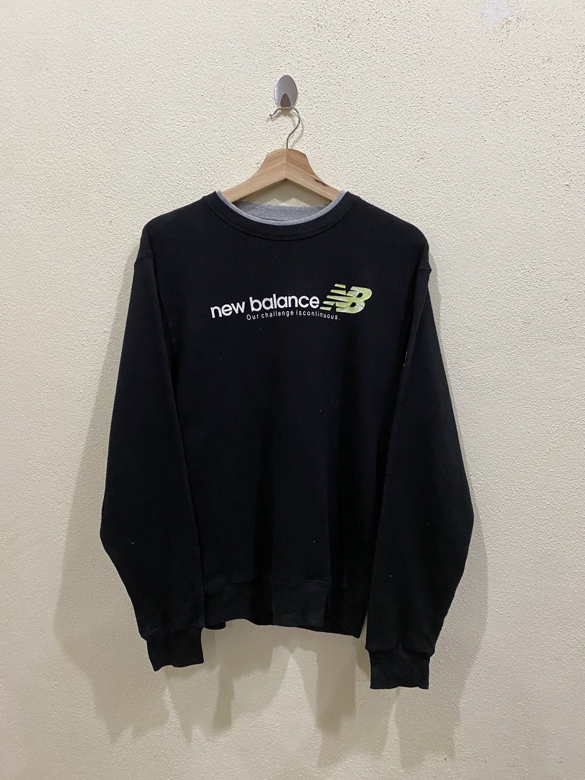 New Balance New Balance Spell Out Sweatshirt Size US M / EU 48-50 / 2 - 2 Thumbnail