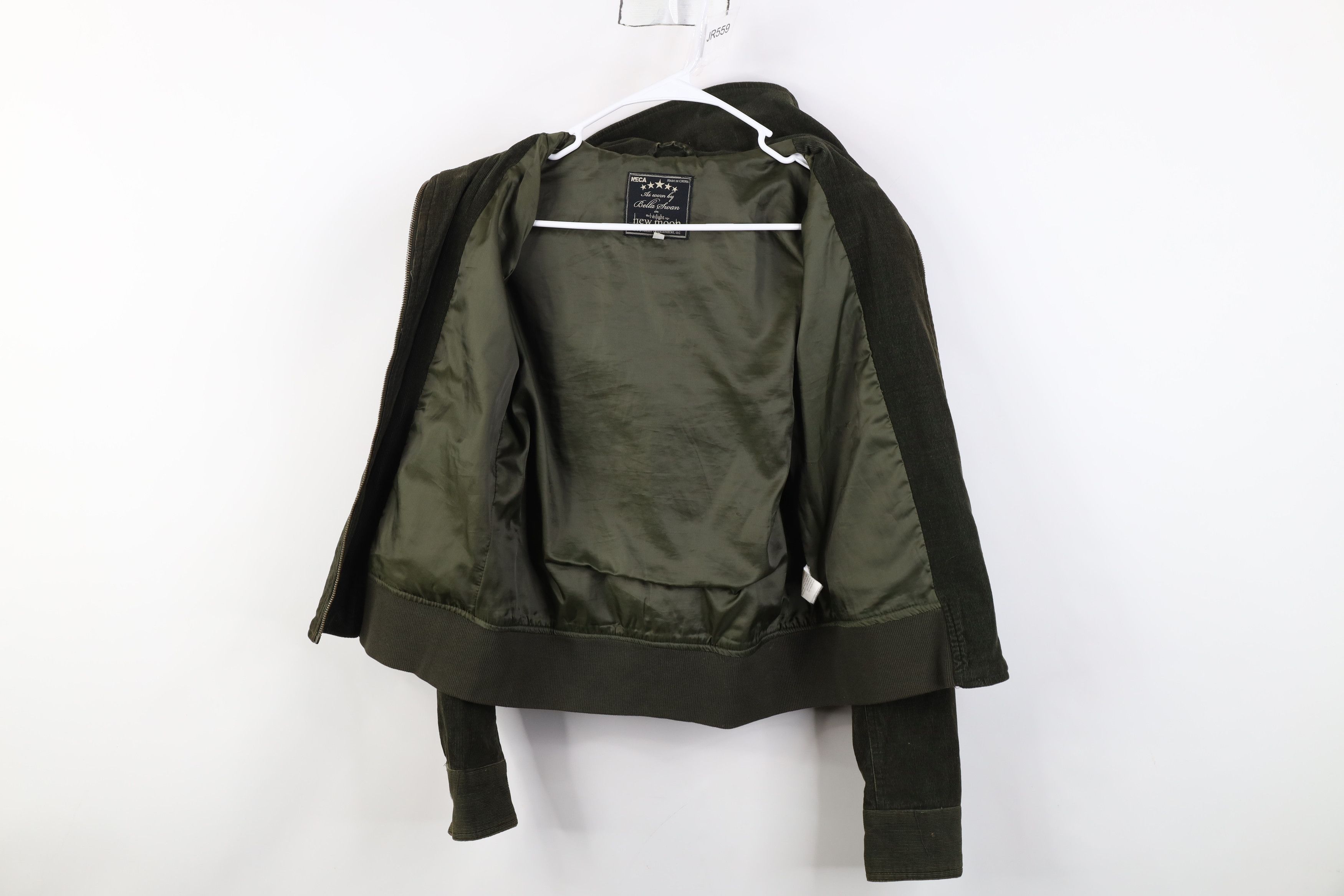 Vintage Vintage Y2K NECA New Moon Bella Swan Corduroy Hooded Jacket Size M / US 6-8 / IT 42-44 - 10 Thumbnail