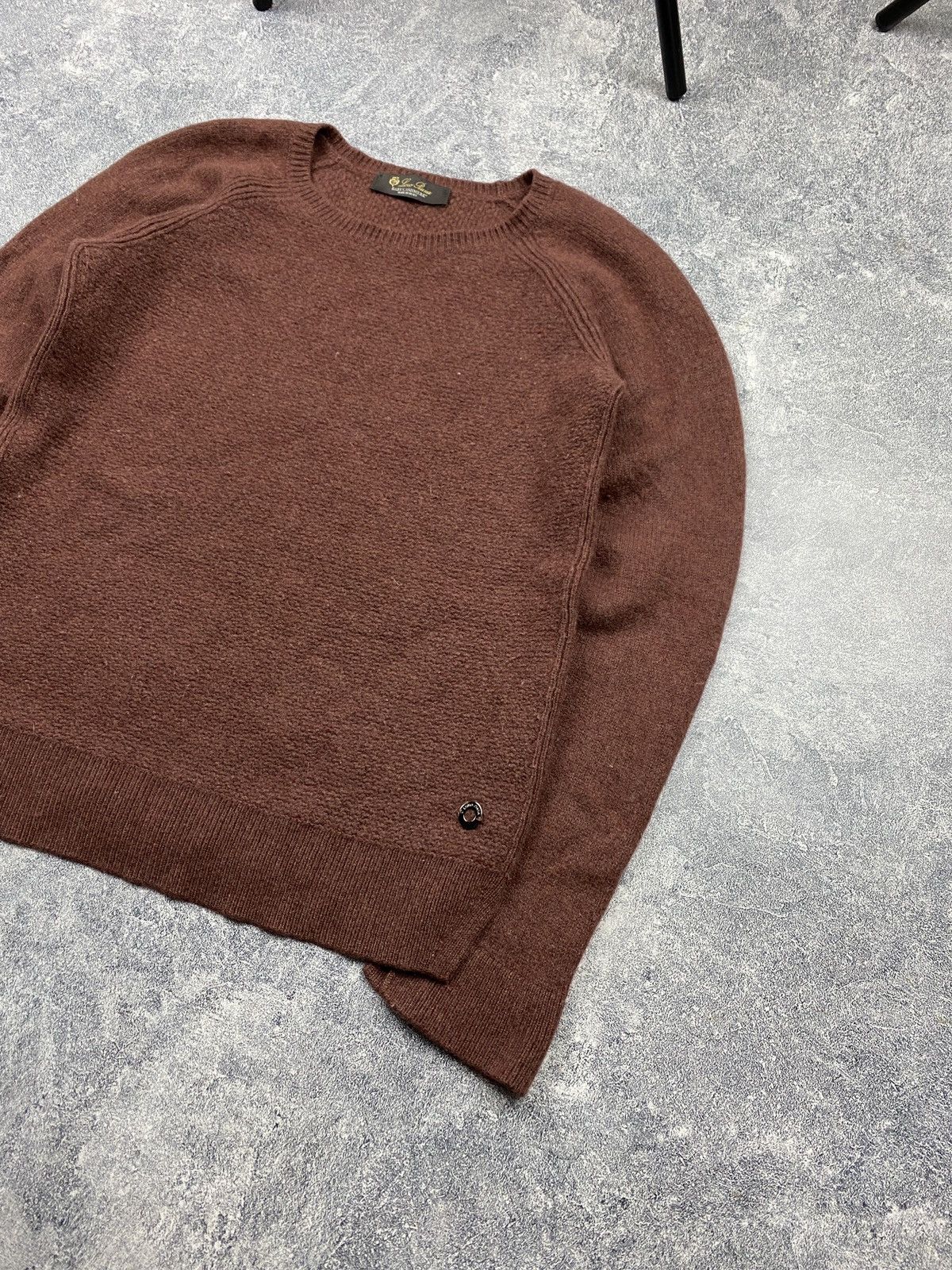 Loro Piana Loro Piana Womens Burgundy Baby Cashmere Sweater Size S / US 4 / IT 40 - 3 Thumbnail