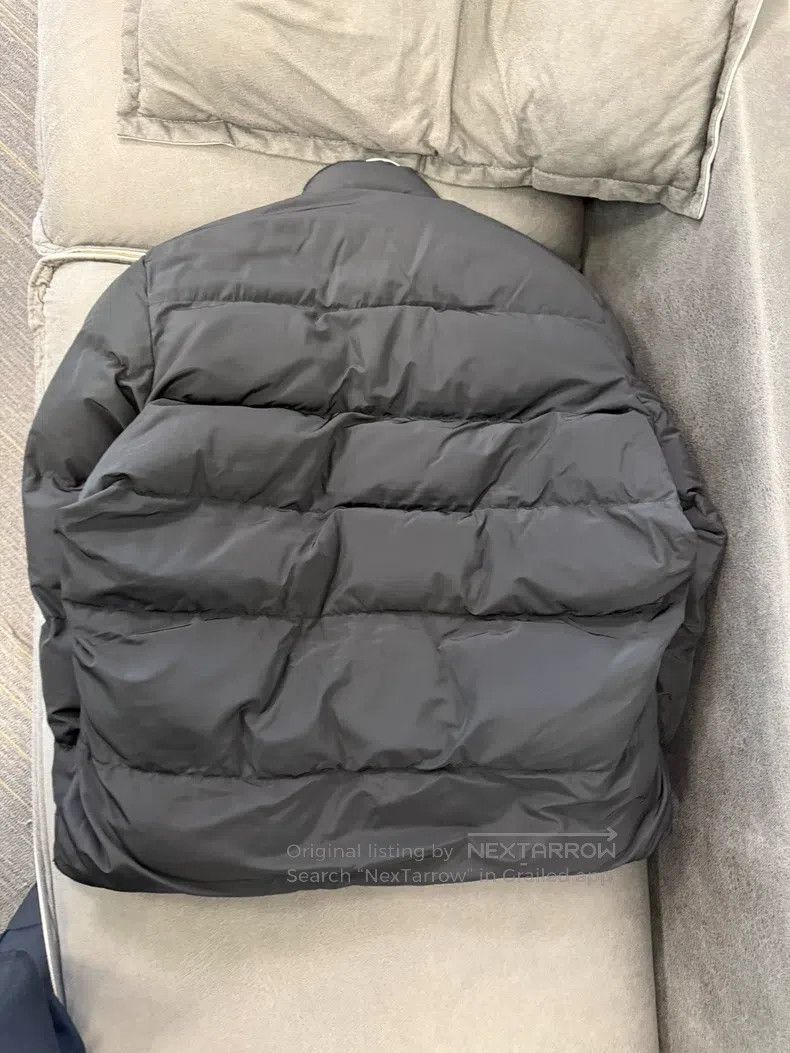 Balenciaga Balenciaga Buckle Logo Cotton Jacket Down Jacket Size XXS / US 00 / IT 34 - 2 Thumbnail